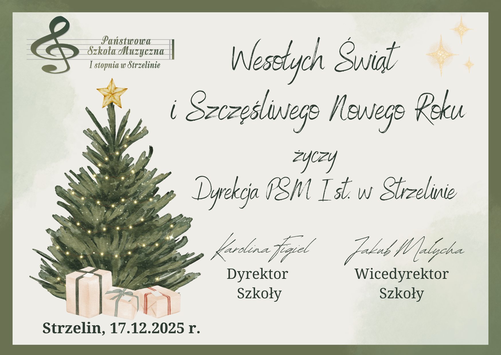 Życzenia świąteczne 2025