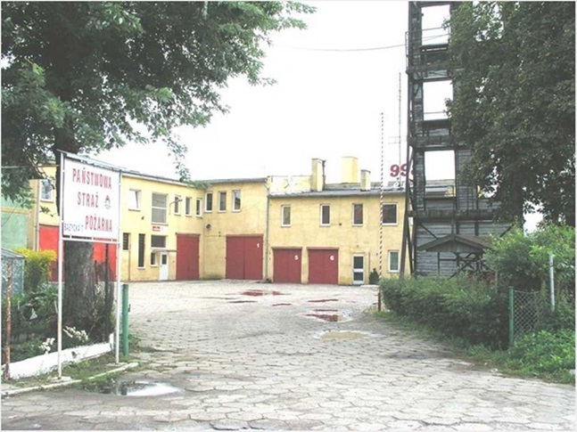 Budynek strażnicy przy uL Bałtyckiej 7 