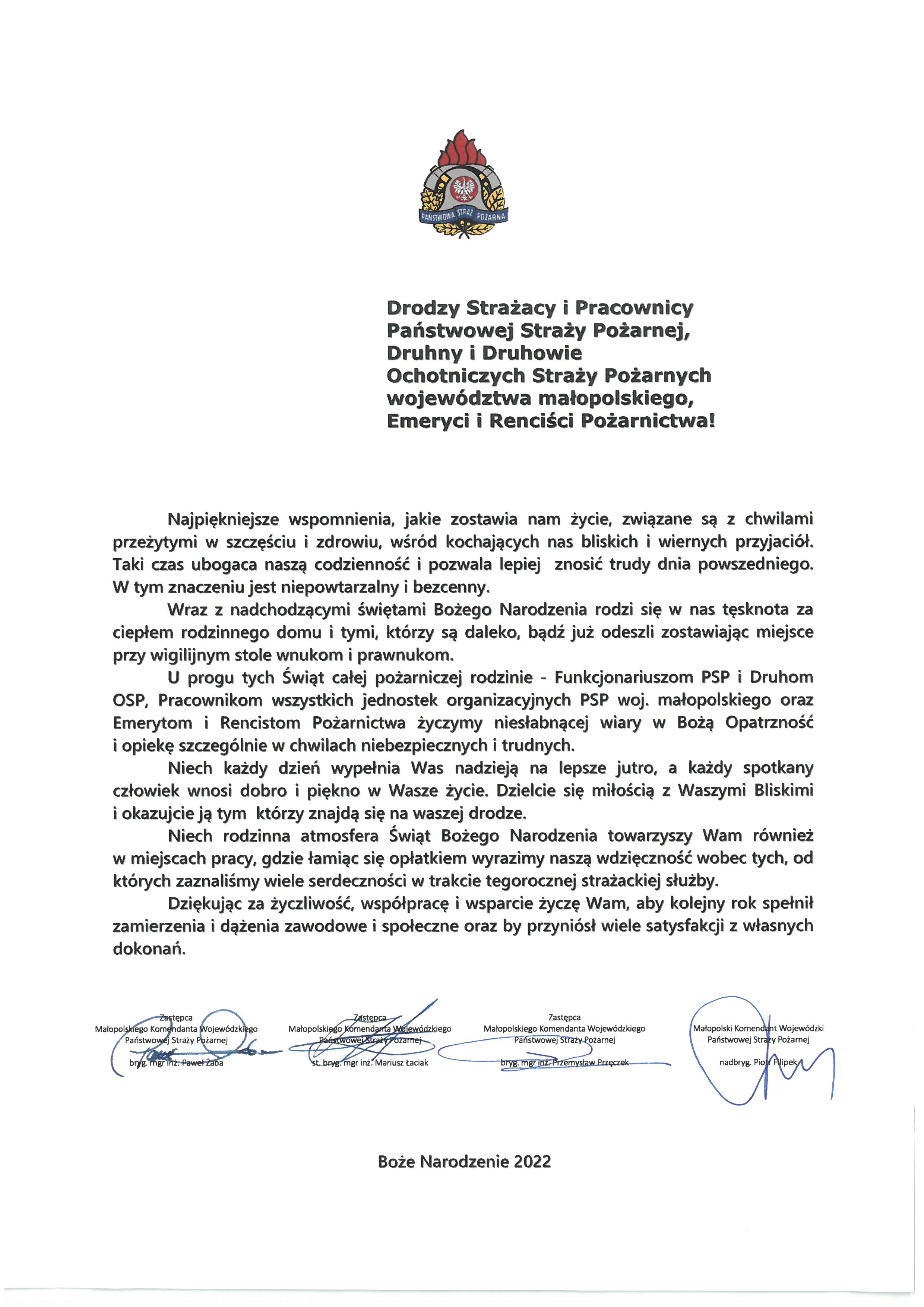 Życzenia Bożonarodzeniowe