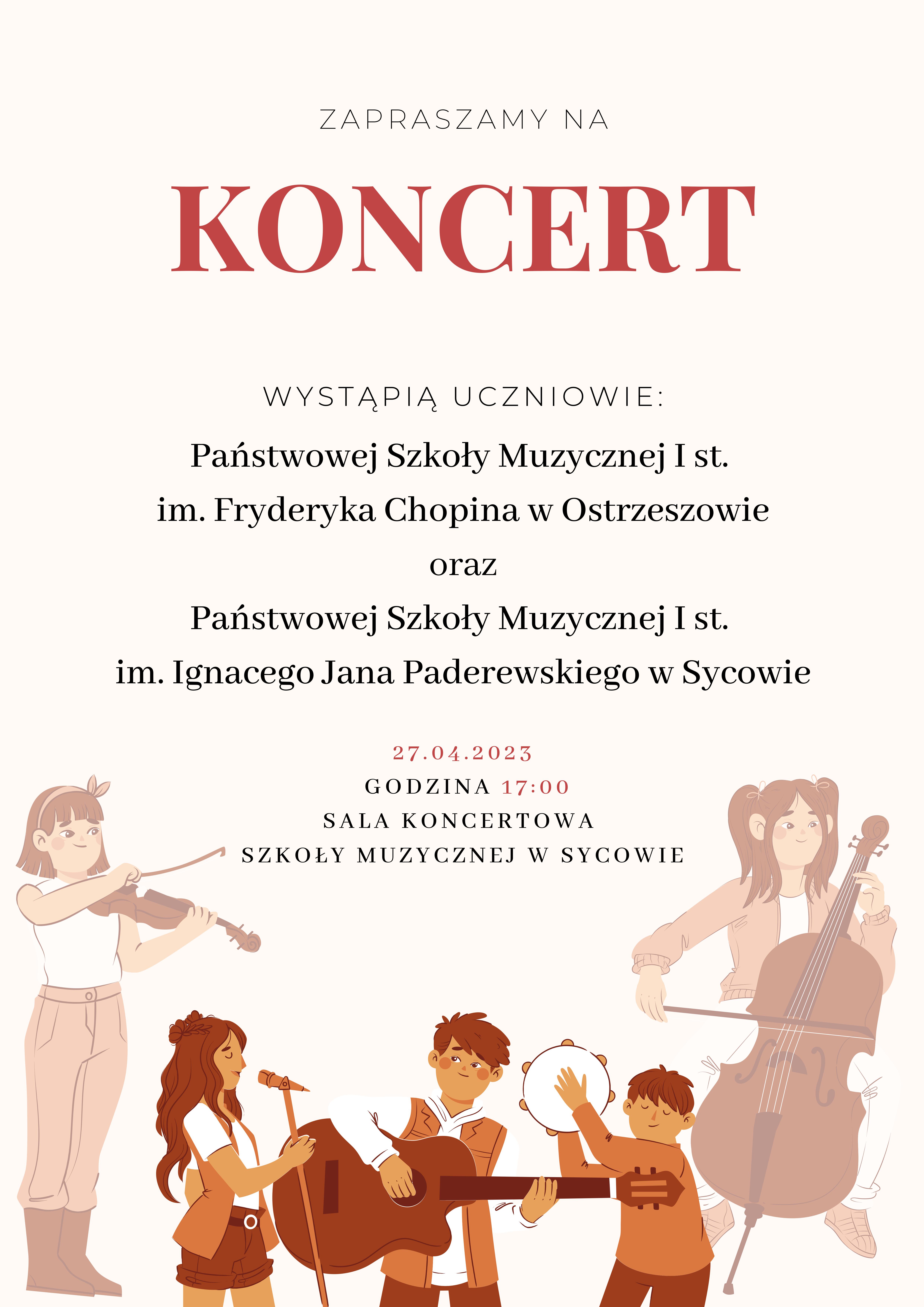 koncert międzyszkolny