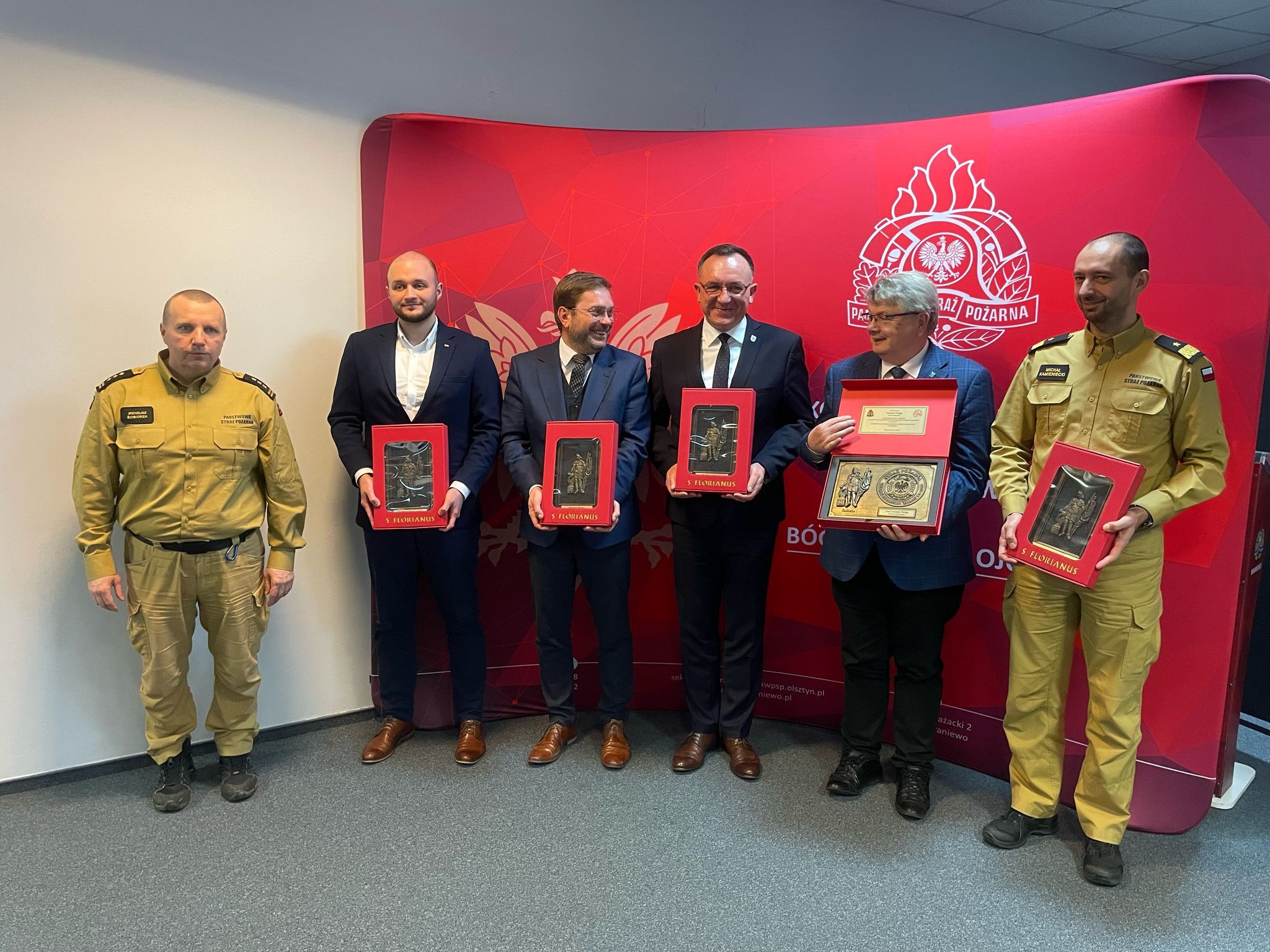 Braniewscy strażacy PSP podsumowali działalność na rzecz ochrony przeciwpożarowej w 2024roku