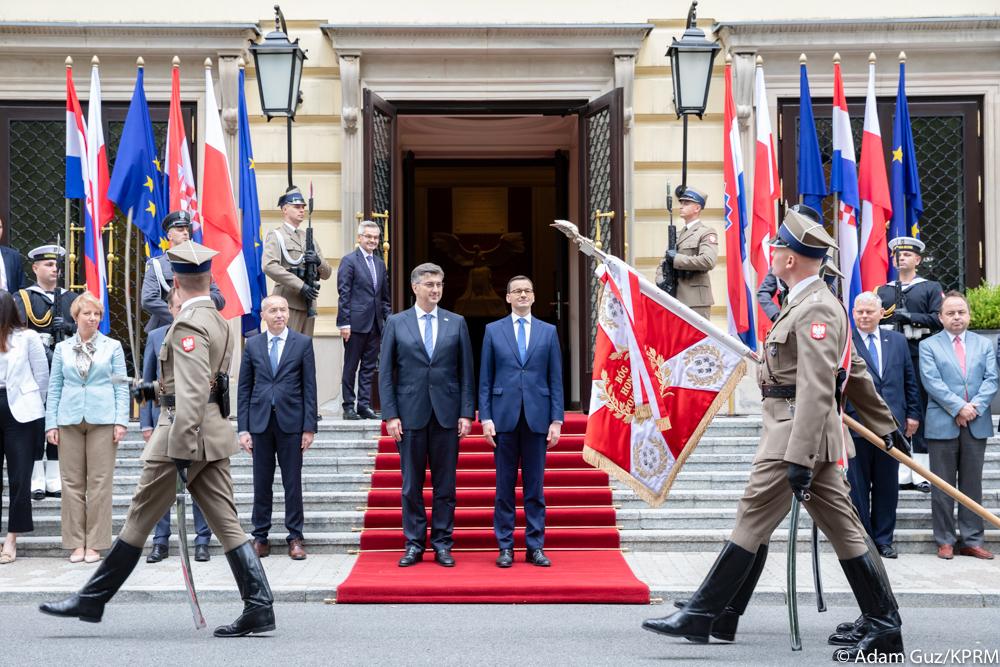 Premier Andrej Plenković i premier Mateusz Morawiecki.