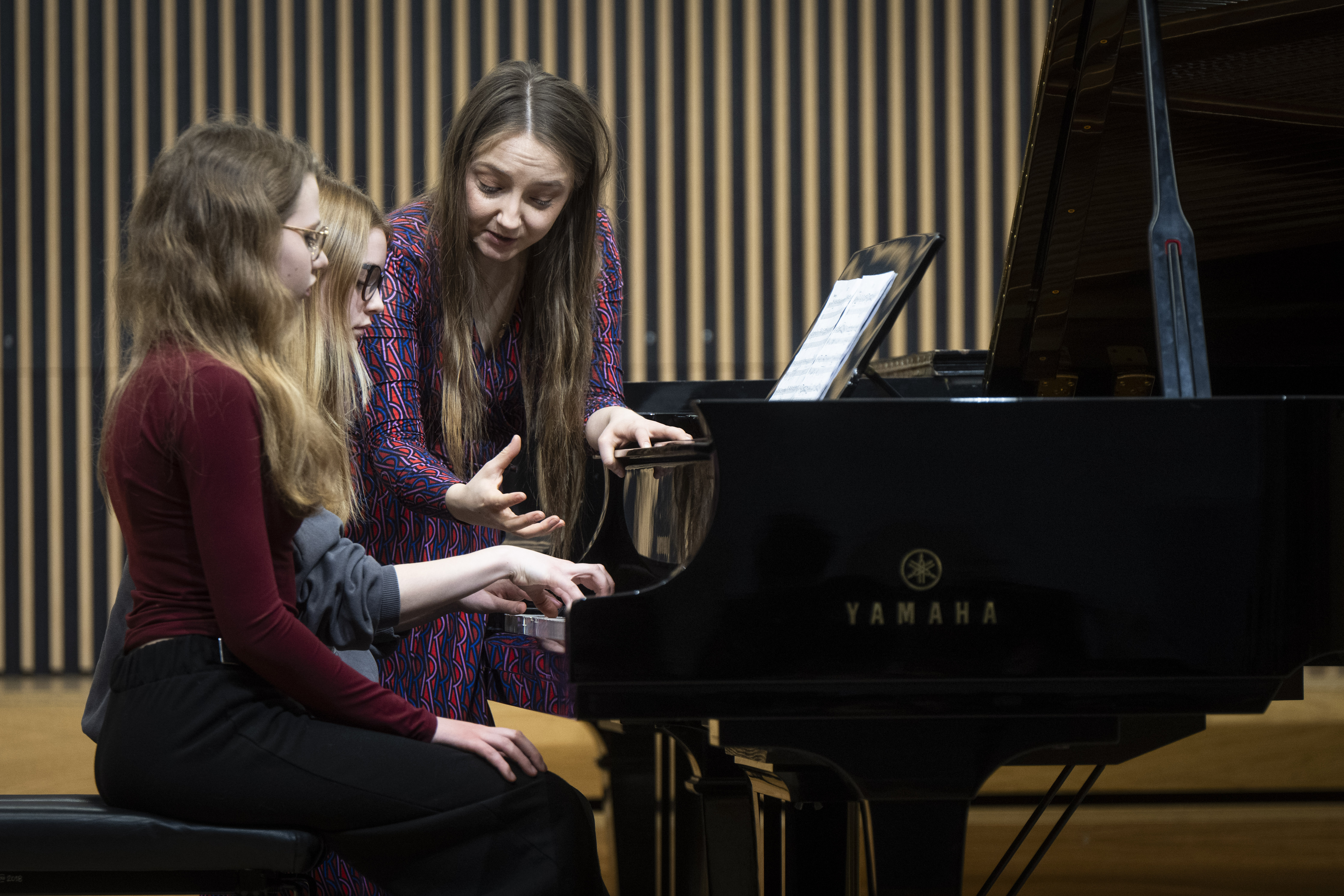Mistrzowskie warsztaty z dr Aleksandrą Świgut: Sztuka dialogu w kameralistyce fot.Filip Błażejowski