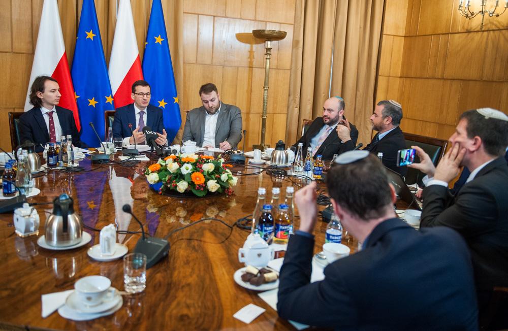 Spotkanie z przedstawicielami mediów izraelskich.