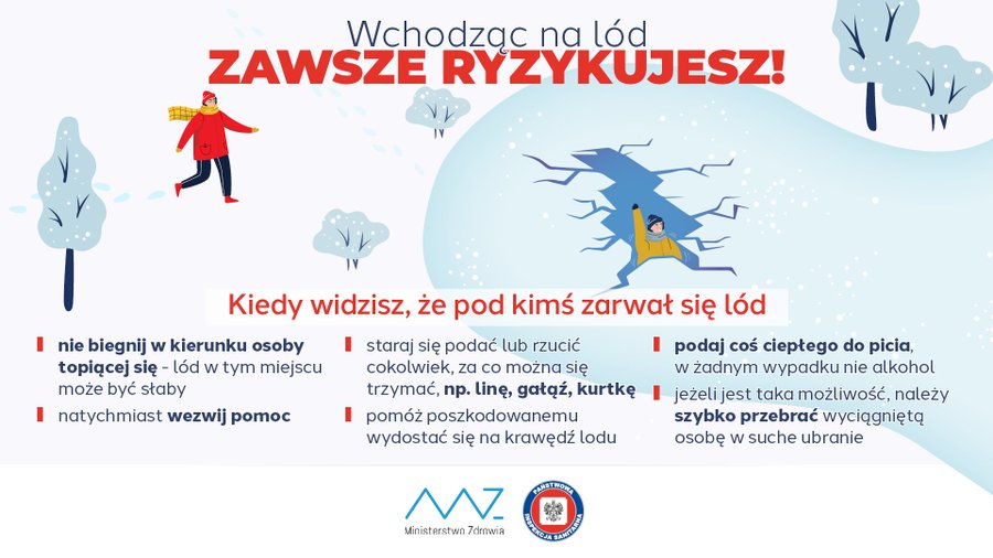 Wchodząc na lód zawsze ryzykujesz!