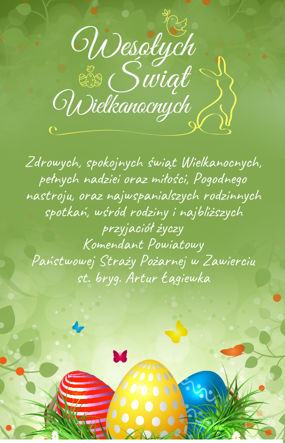 Życzenia KP PSP w Zawierciu