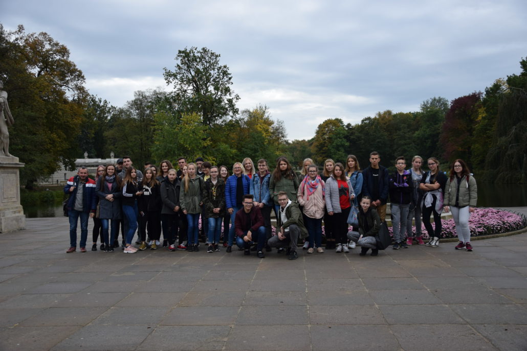 ARCHITEKCI KRAJOBRAZU NA WYCIECZCE DYDAKTYCZNEJ W WARSZAWIE