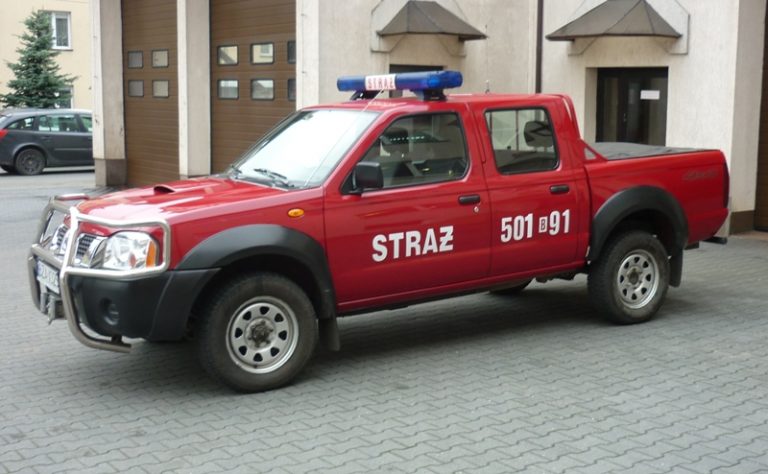 samochód pożarniczy