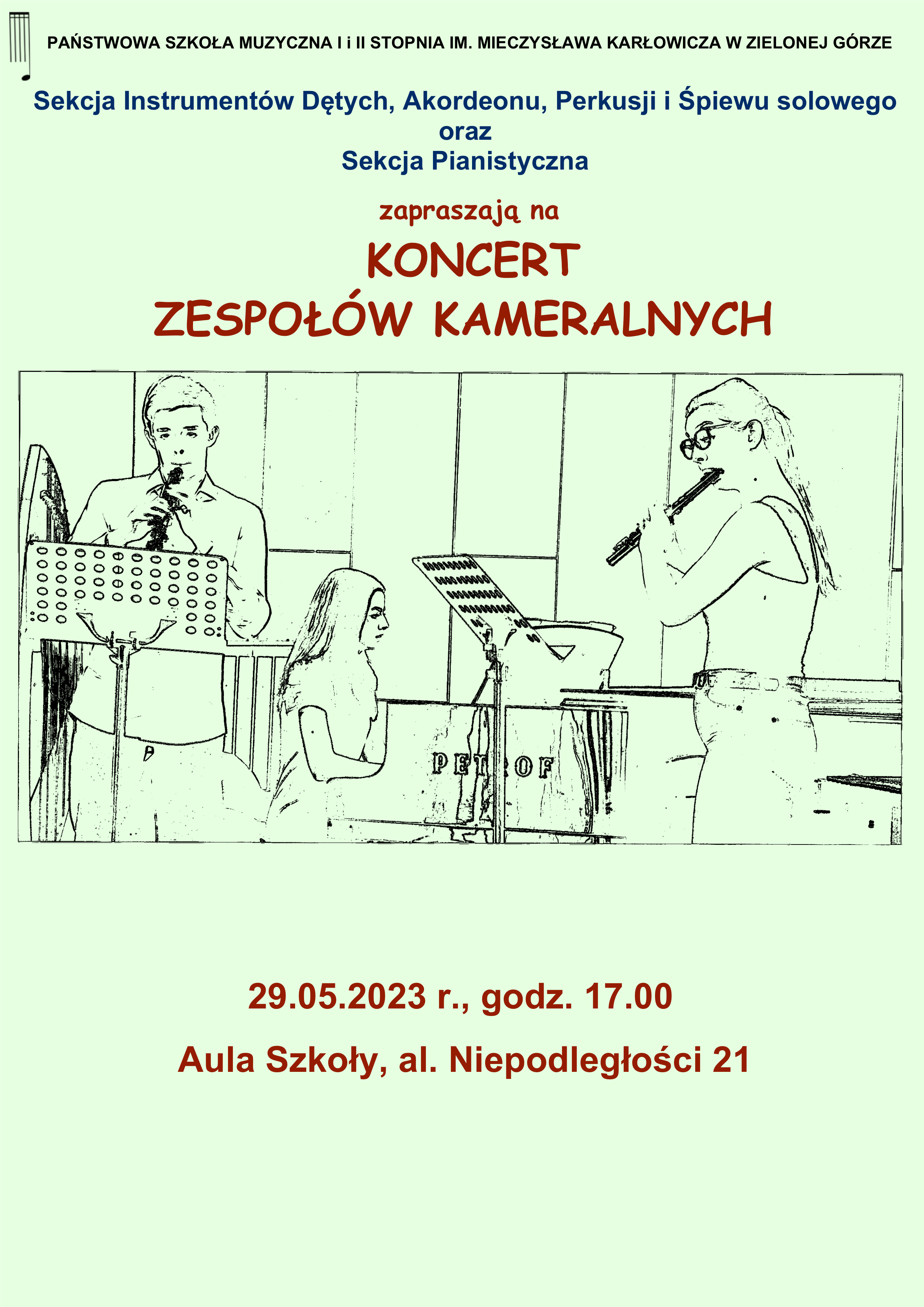 Koncert zespołów kameralnych