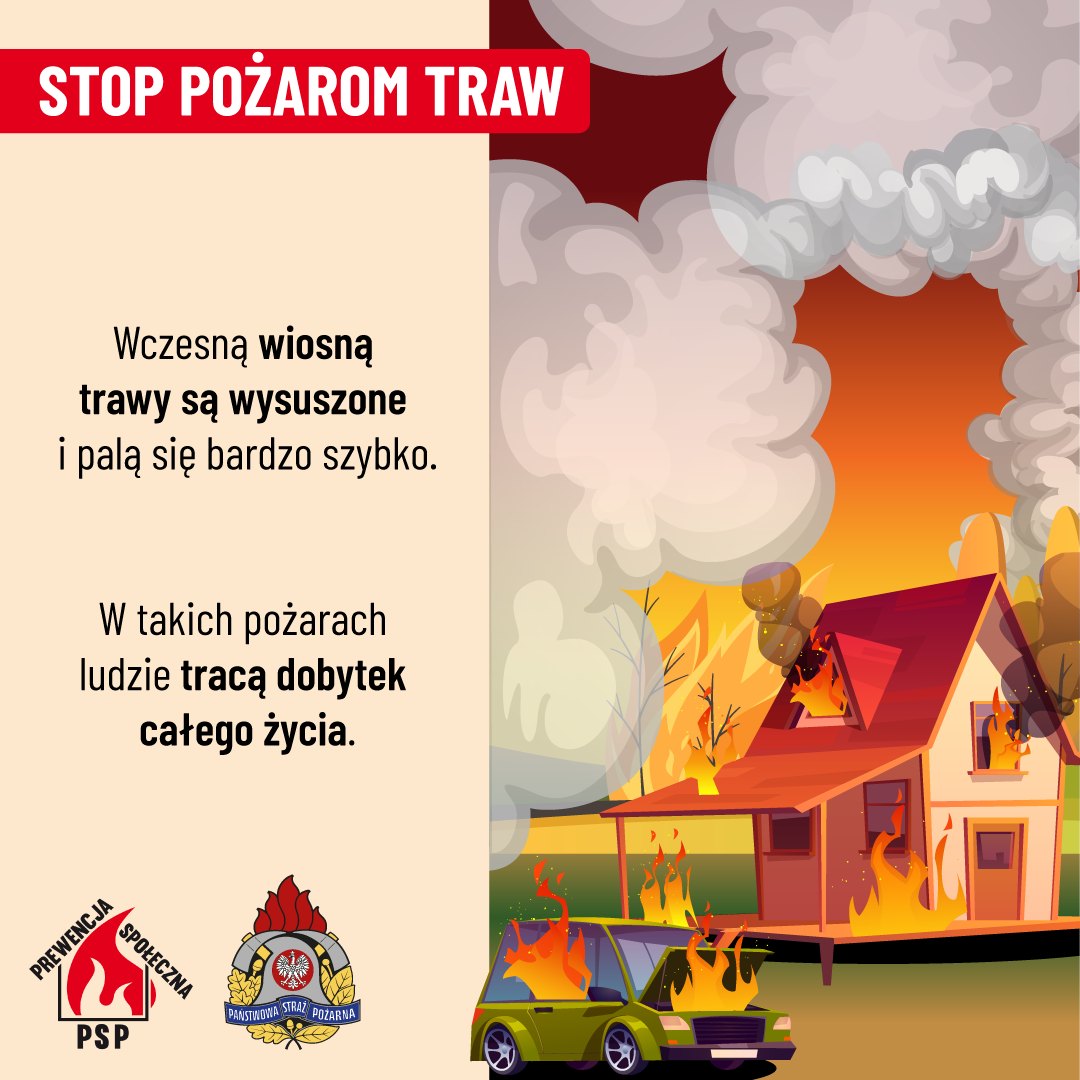 Kampania „Stop Pożarom Traw” 2024