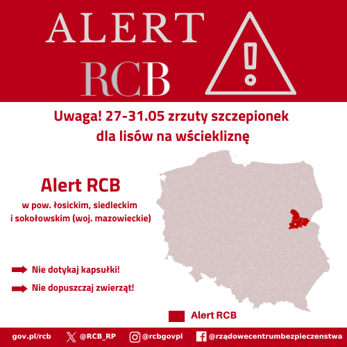 Alert RCB 26 maja