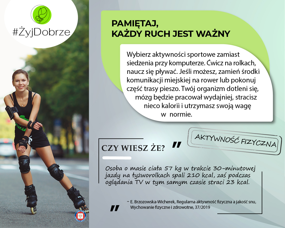 Pamiętaj! Każdy ruch jest ważny
