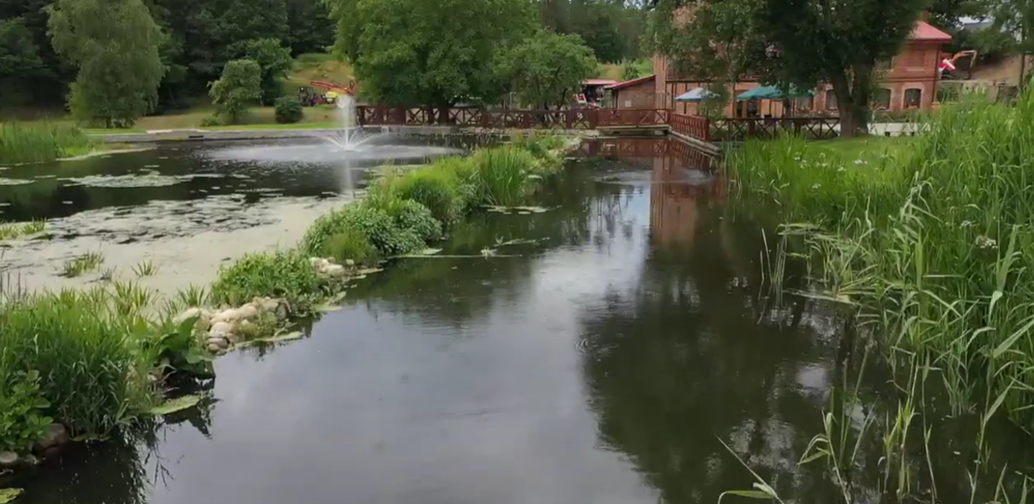 rzeka Rega - zdjęcie ilustrujące projekt „Budowa niebieskiego korytarza ekologicznego wzdłuż doliny rzeki Regi”