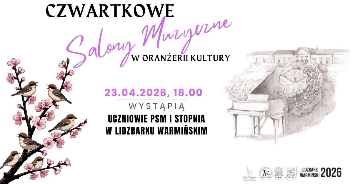 Czwartkowe Salony Muzyczne 23.04.2026r.