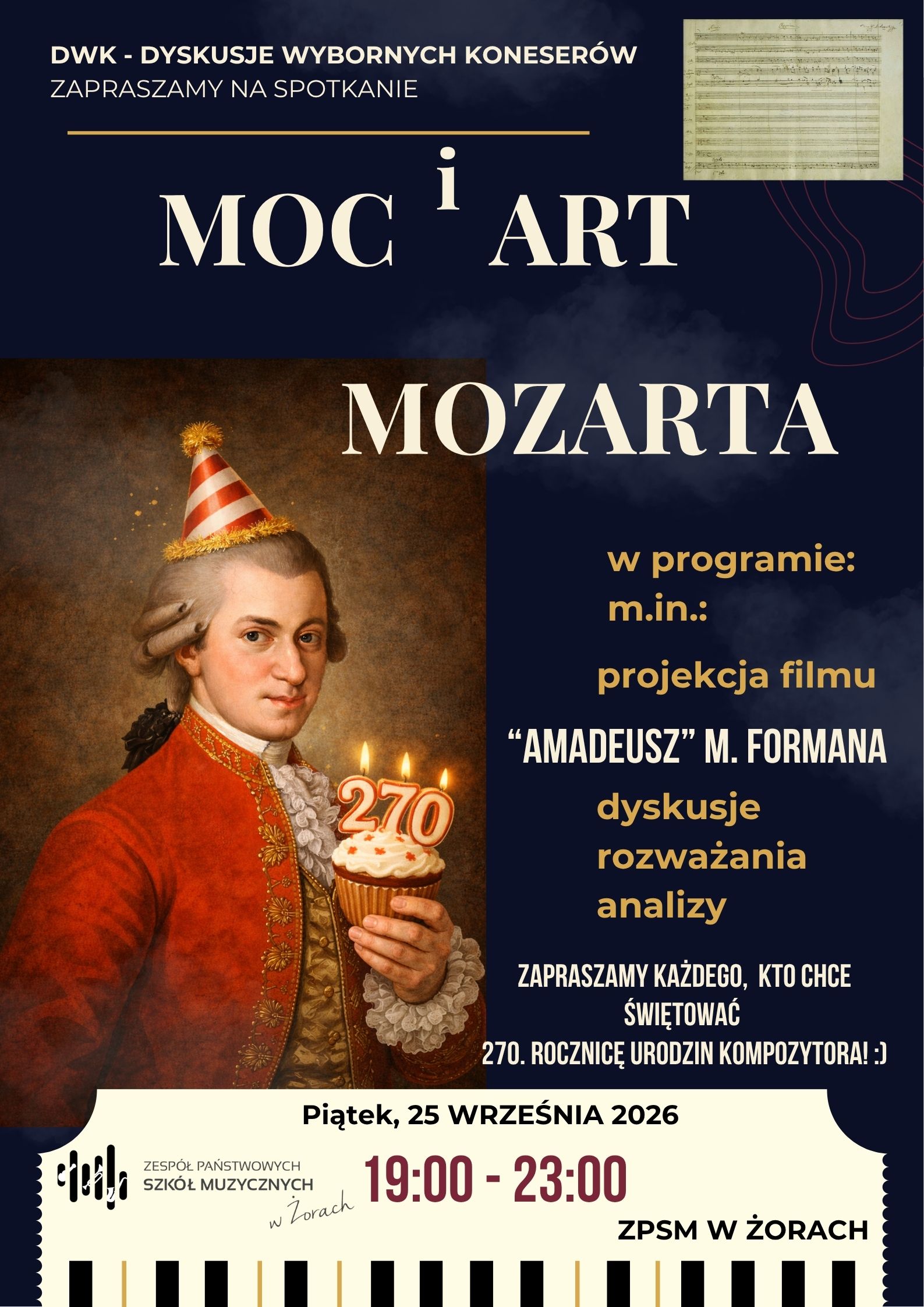 Plakat z wydarzenia