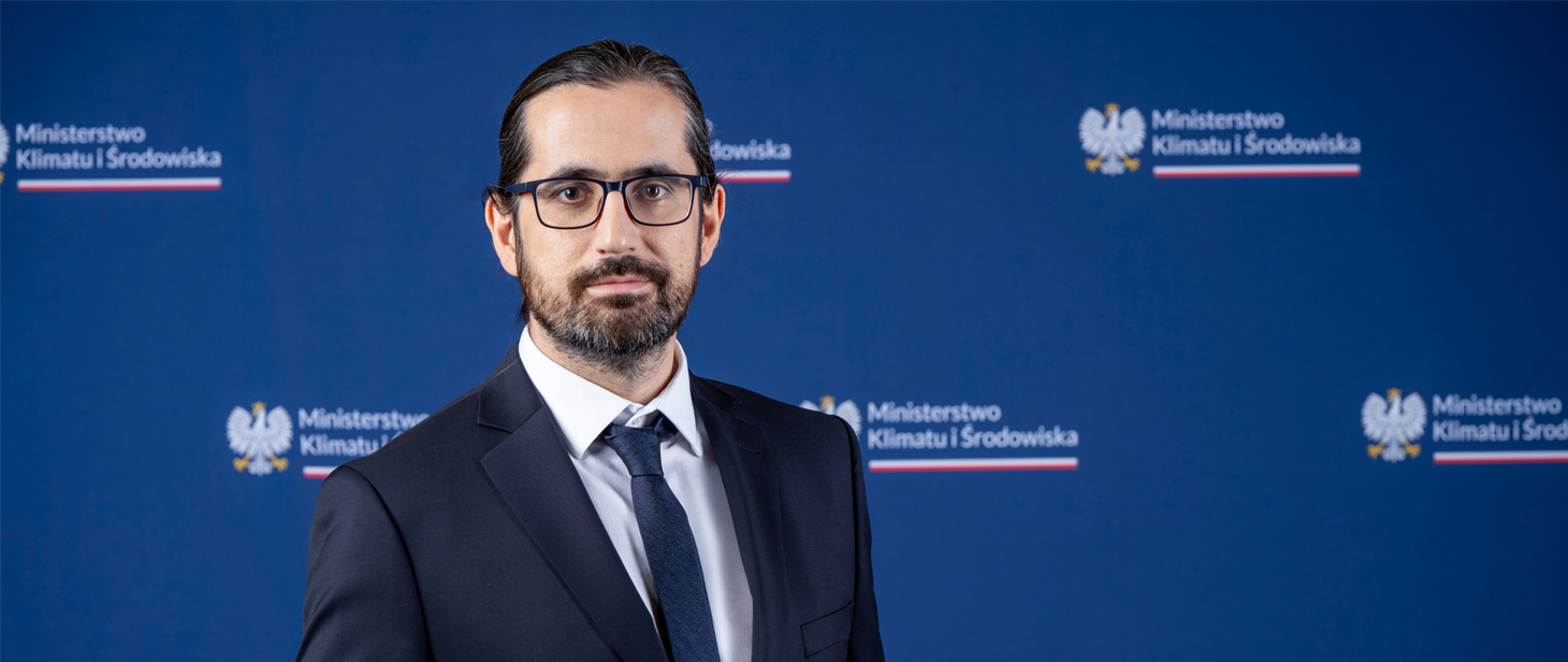 Marek Pogorzelski, rzecznik prasowy Ministerstwa Klimatu i Środowiska