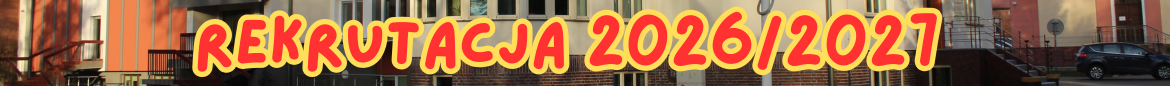 Na brązowo miodowym tle napis rekrutacja w kolorze pomarańczowym z odcieniem żółtym