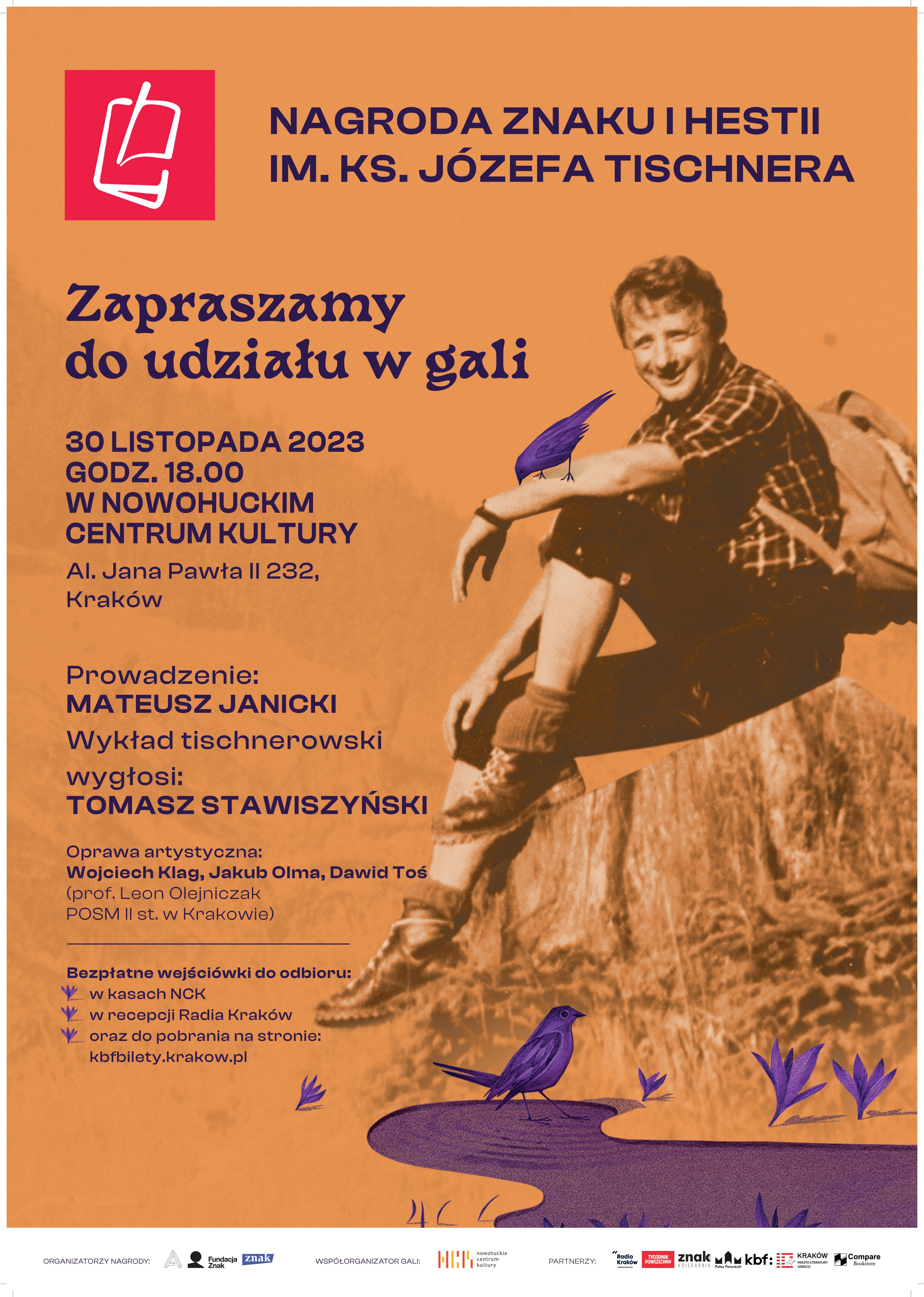 Gala - Nagroda Znaku i Hestii im. Ks. Józefa Tischnera