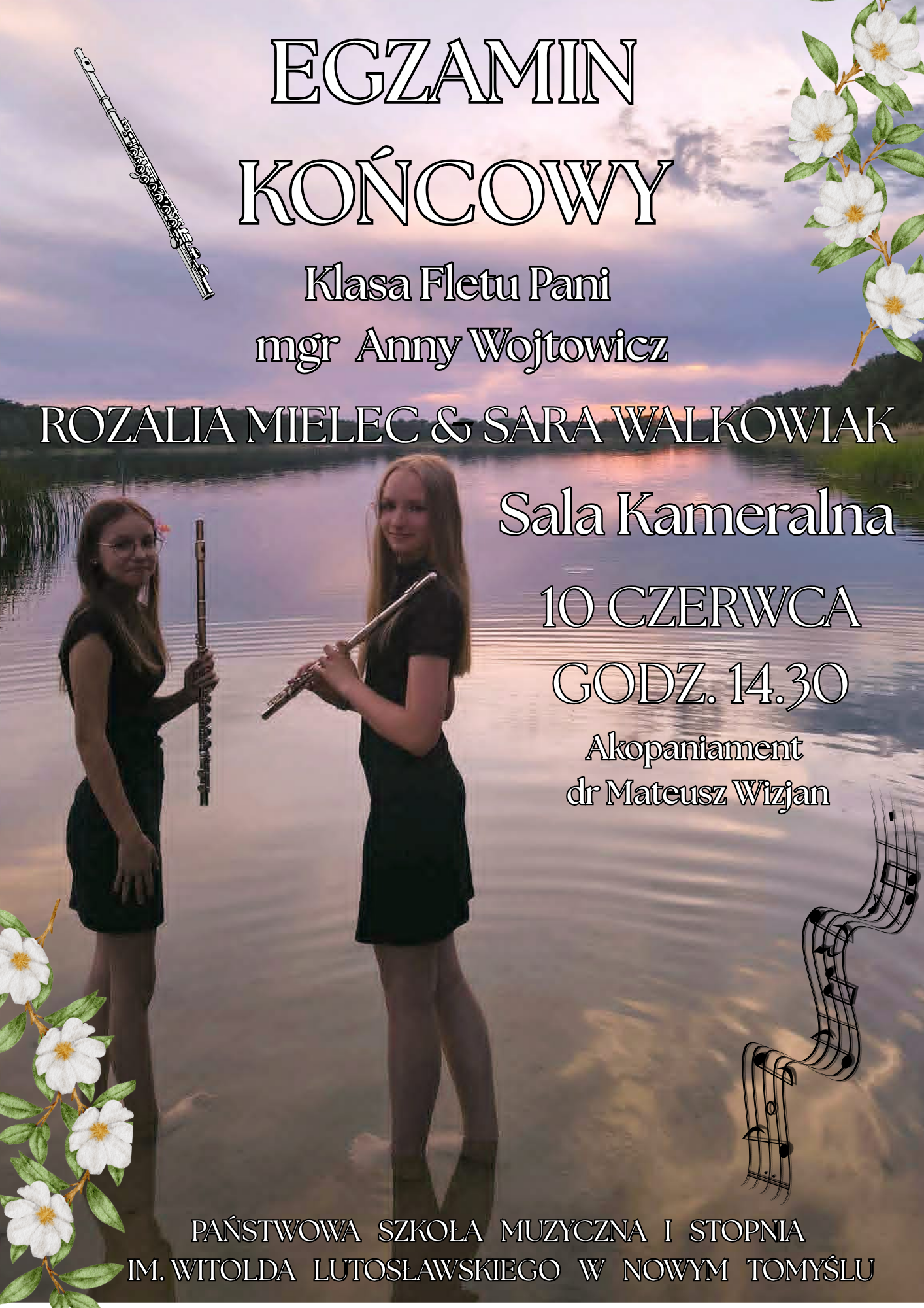 Plakat - Egzaminy końcowe
