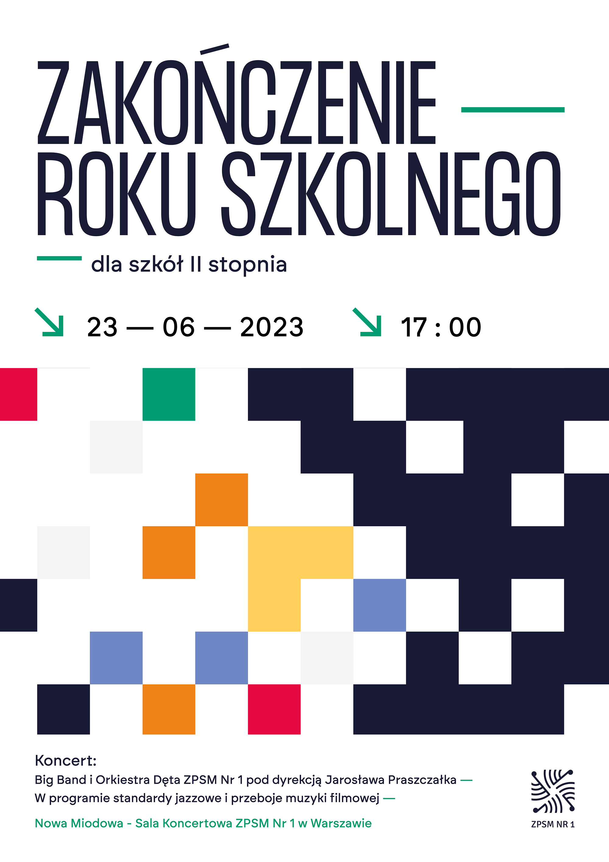 Plakat zakończenie roku 2023