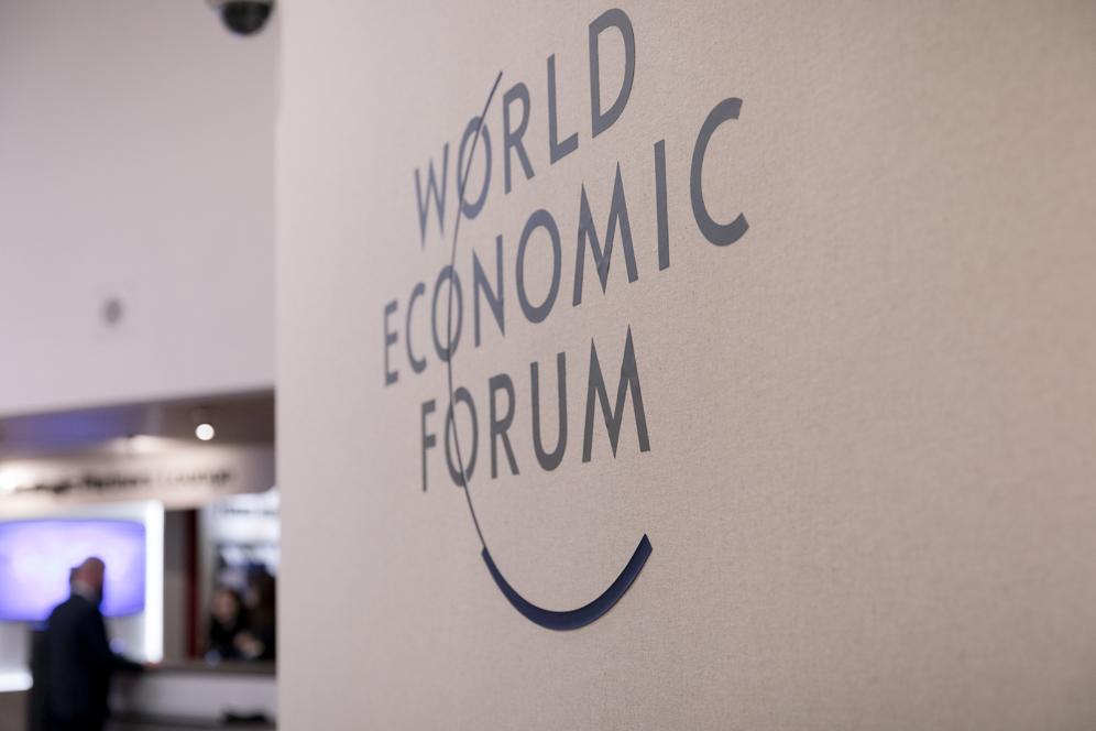 Logo Światowego Forum Ekonomicznego.