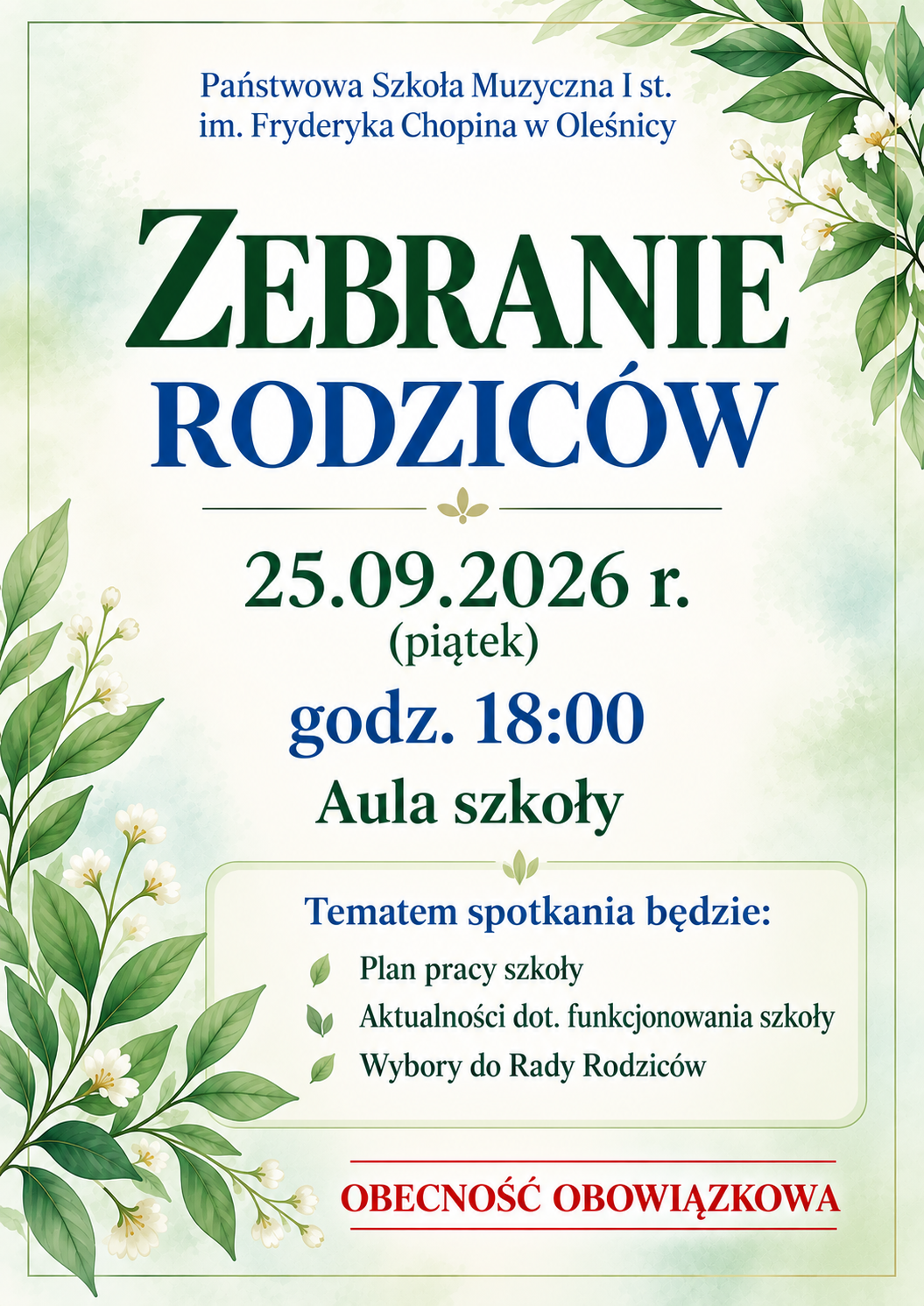 zebranie rodziców