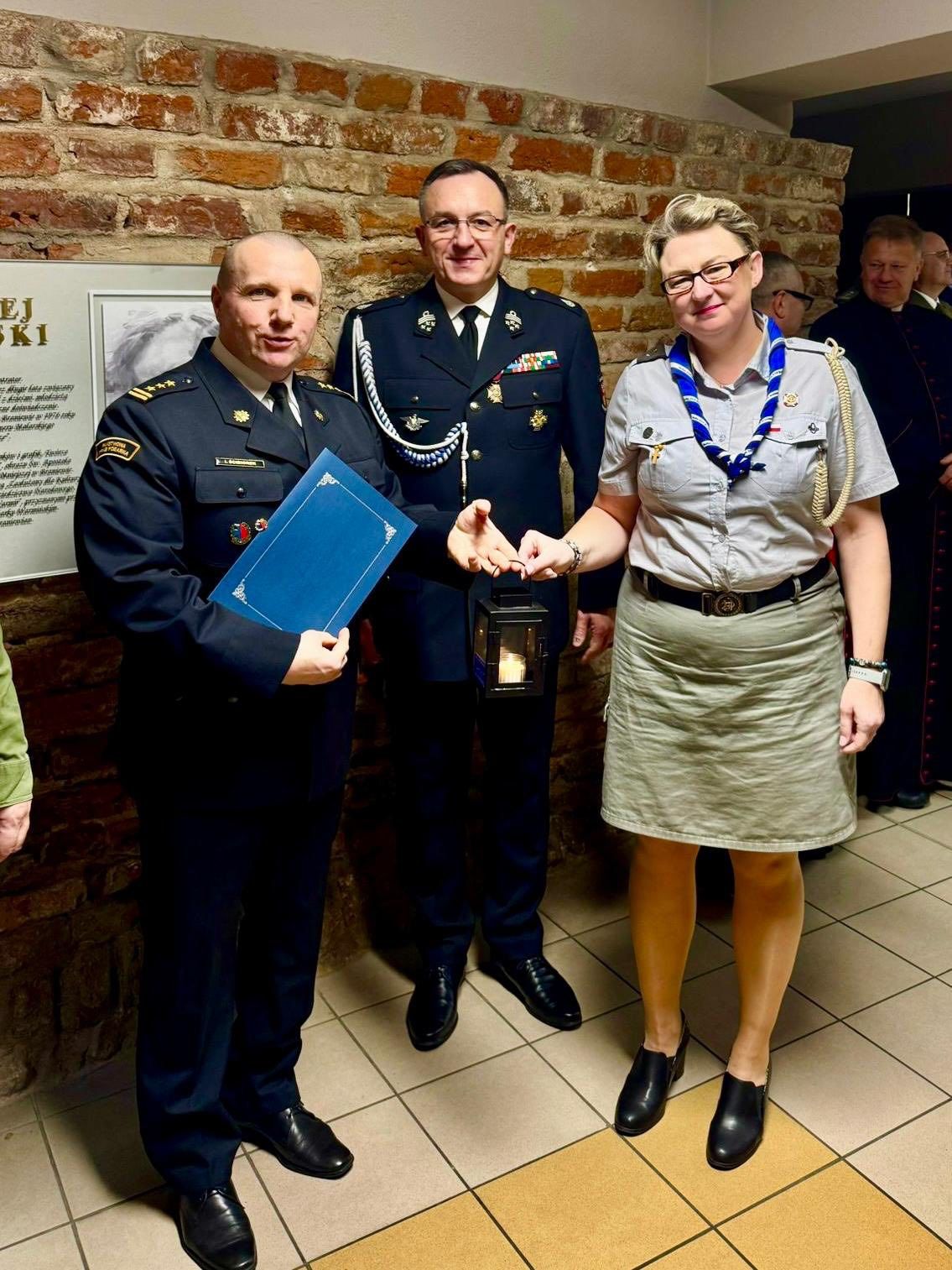 STRAŻACKA WIGILIA. Świąteczne spotkanie służb mundurowych w Braniewie.