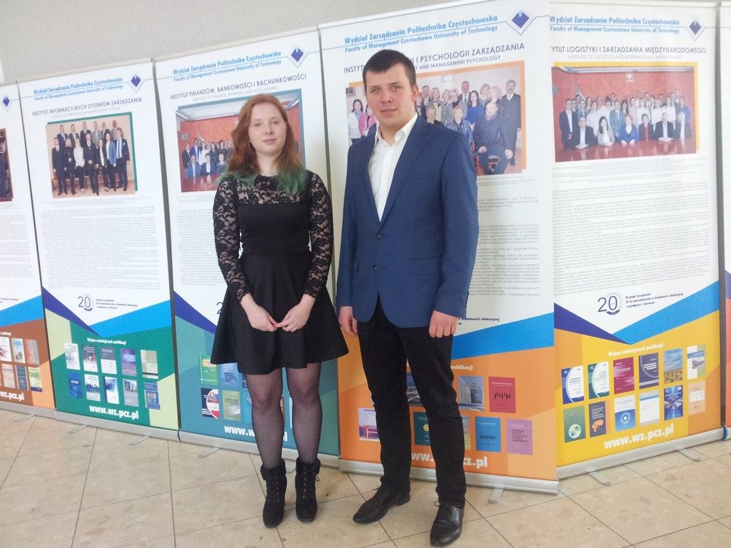 KAROLINA TRAFALSKA I MATEUSZ DAŁEK W II ETAPIE OLIMPIADY PRZEDSIĘBIORCZOŚCI I ZARZĄDZANIA