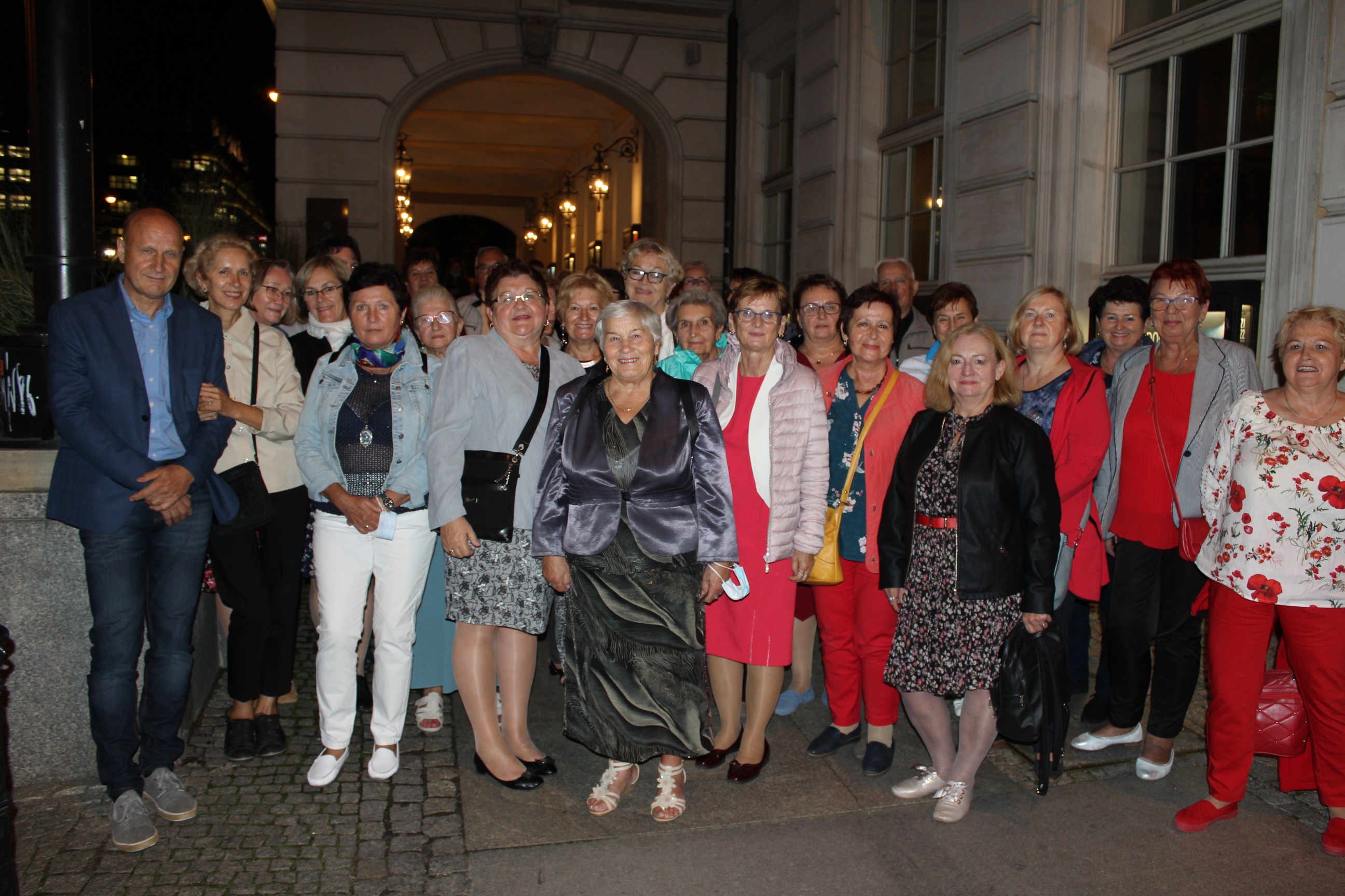 Po spektaklu „Tosca” w Operze Wrocławskiej we Wrocławiu