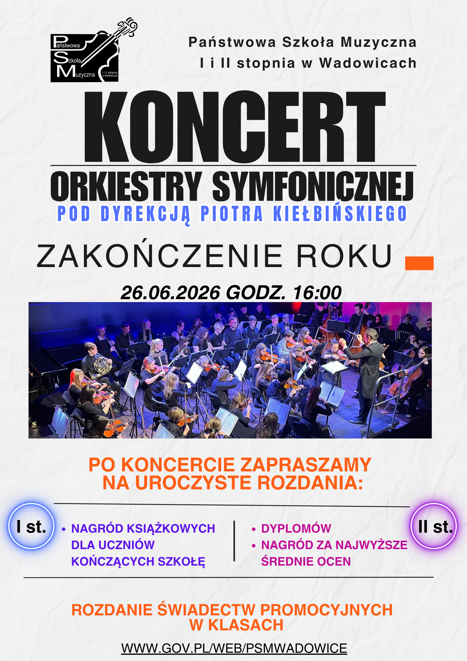 Zakończenie roku szkolnego 2026