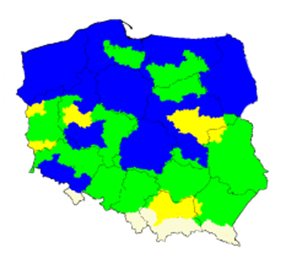 Zagrożenia pożarowe w lasach 3 września 2026.
