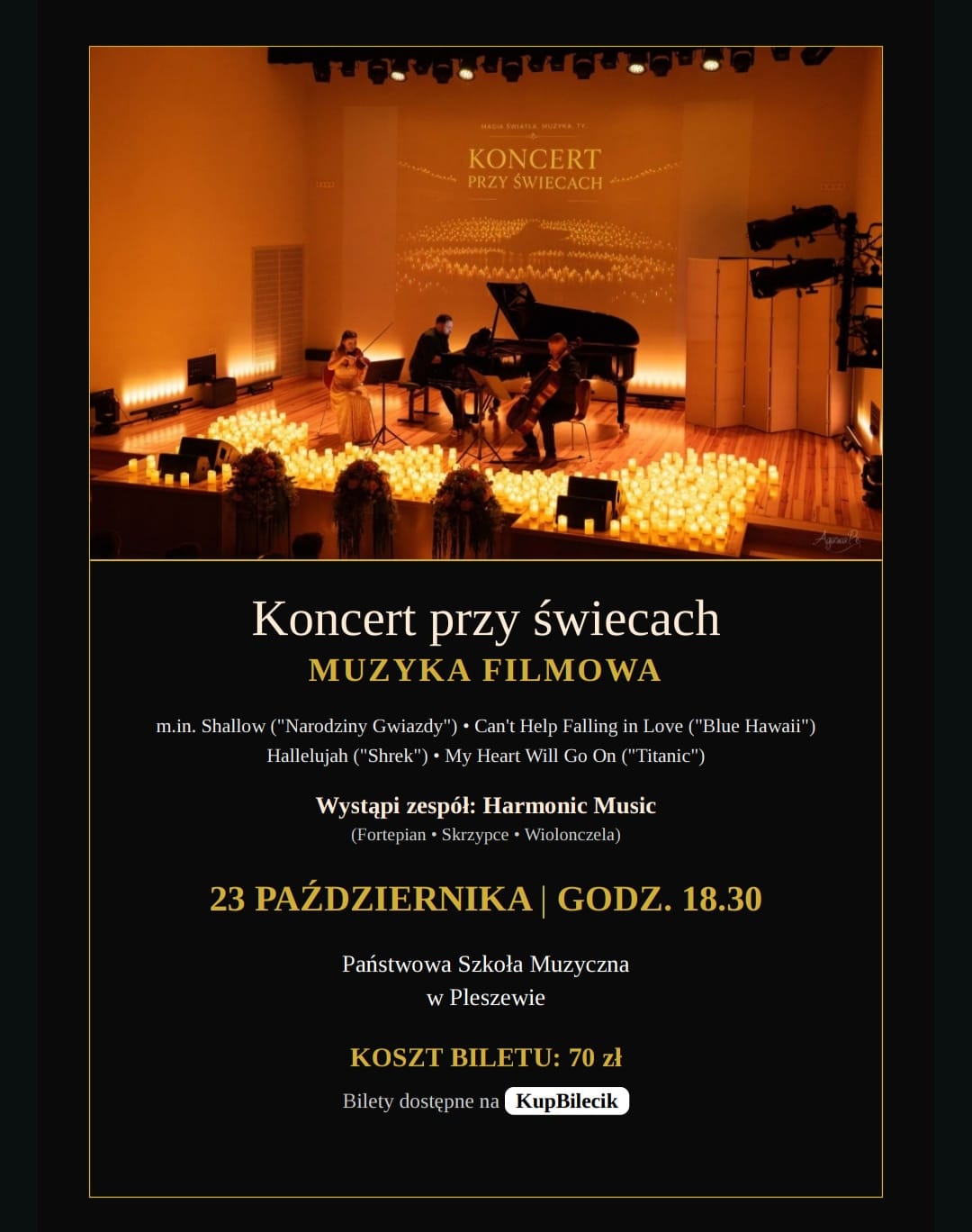 Koncert przy świecach