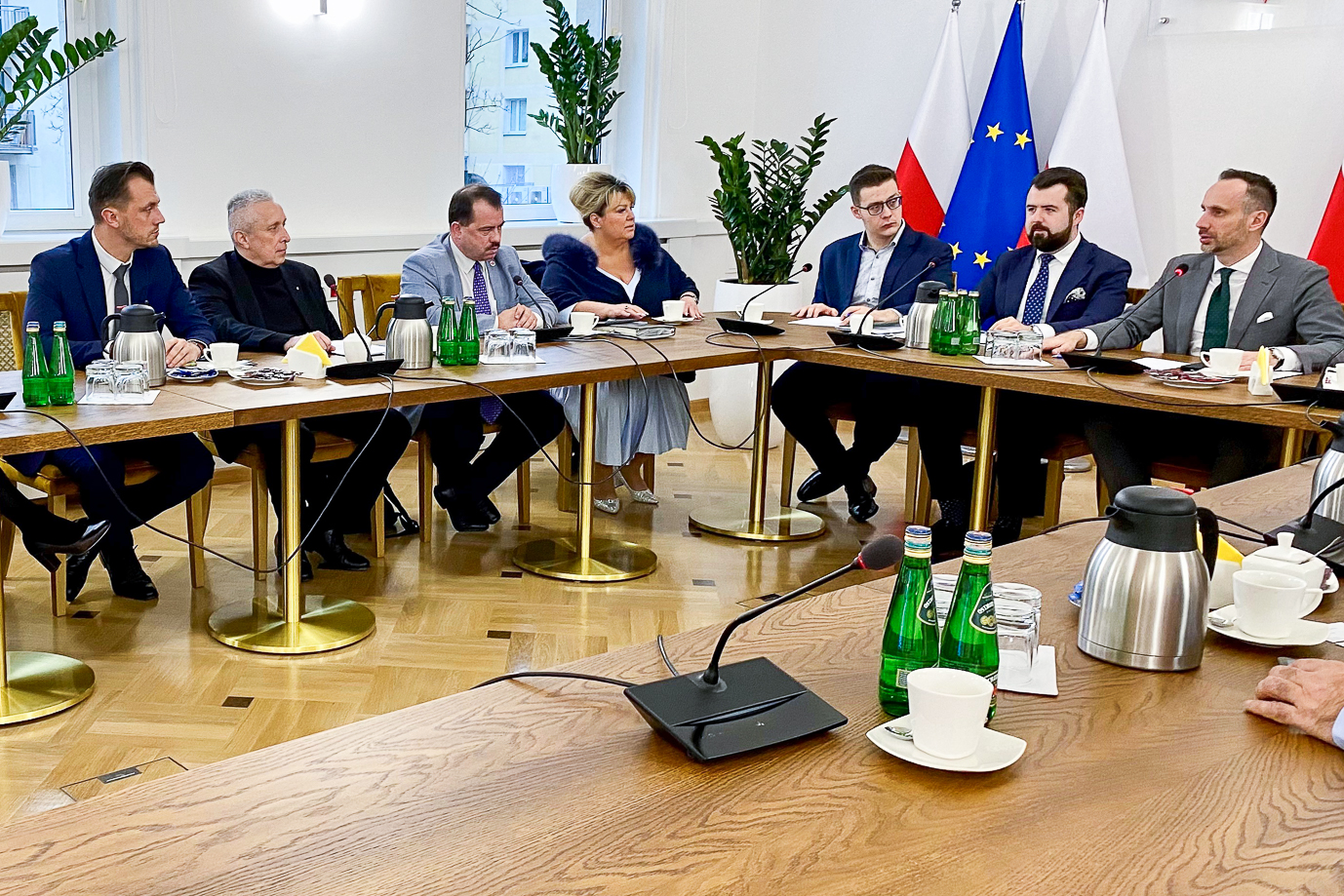 Spotkanie Sekretarza Stanu Janusza Kowalskiego i zaproszonych gości z branży biogazu