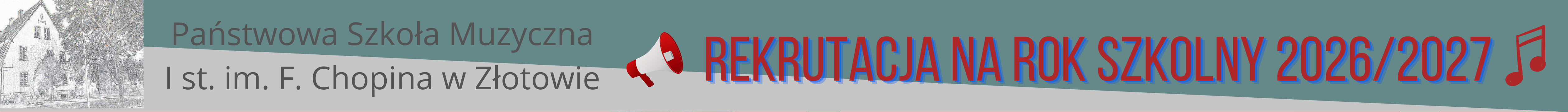Rekrutacja na rok szkolny 2026/2027