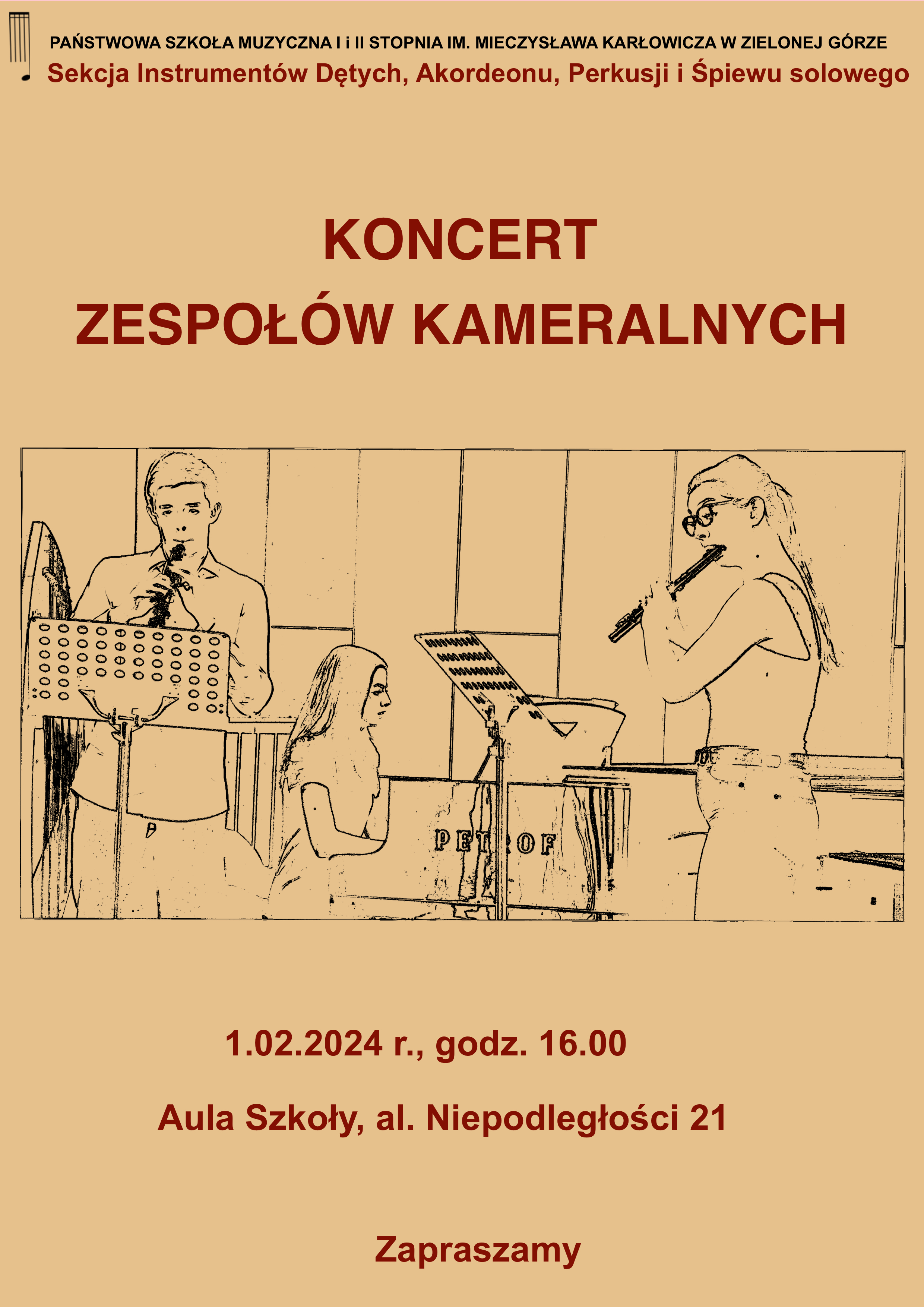 Koncert zespołów kameralnych