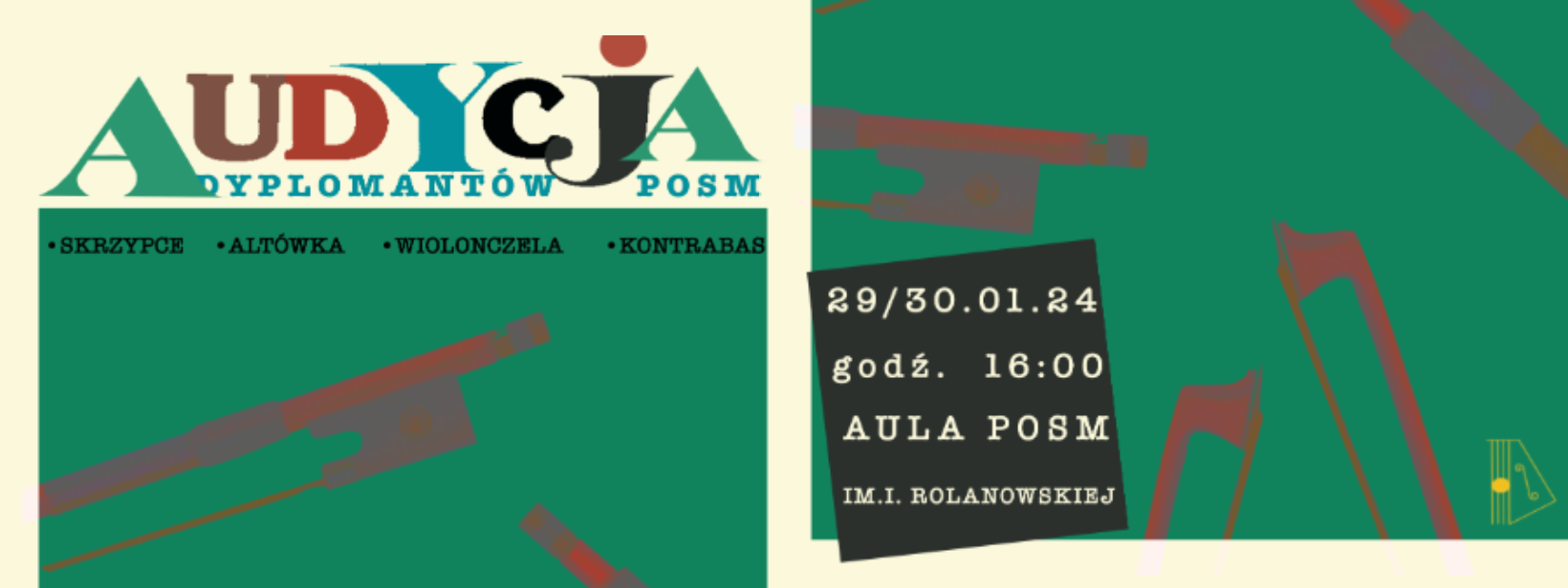 Audycja dyplomantów