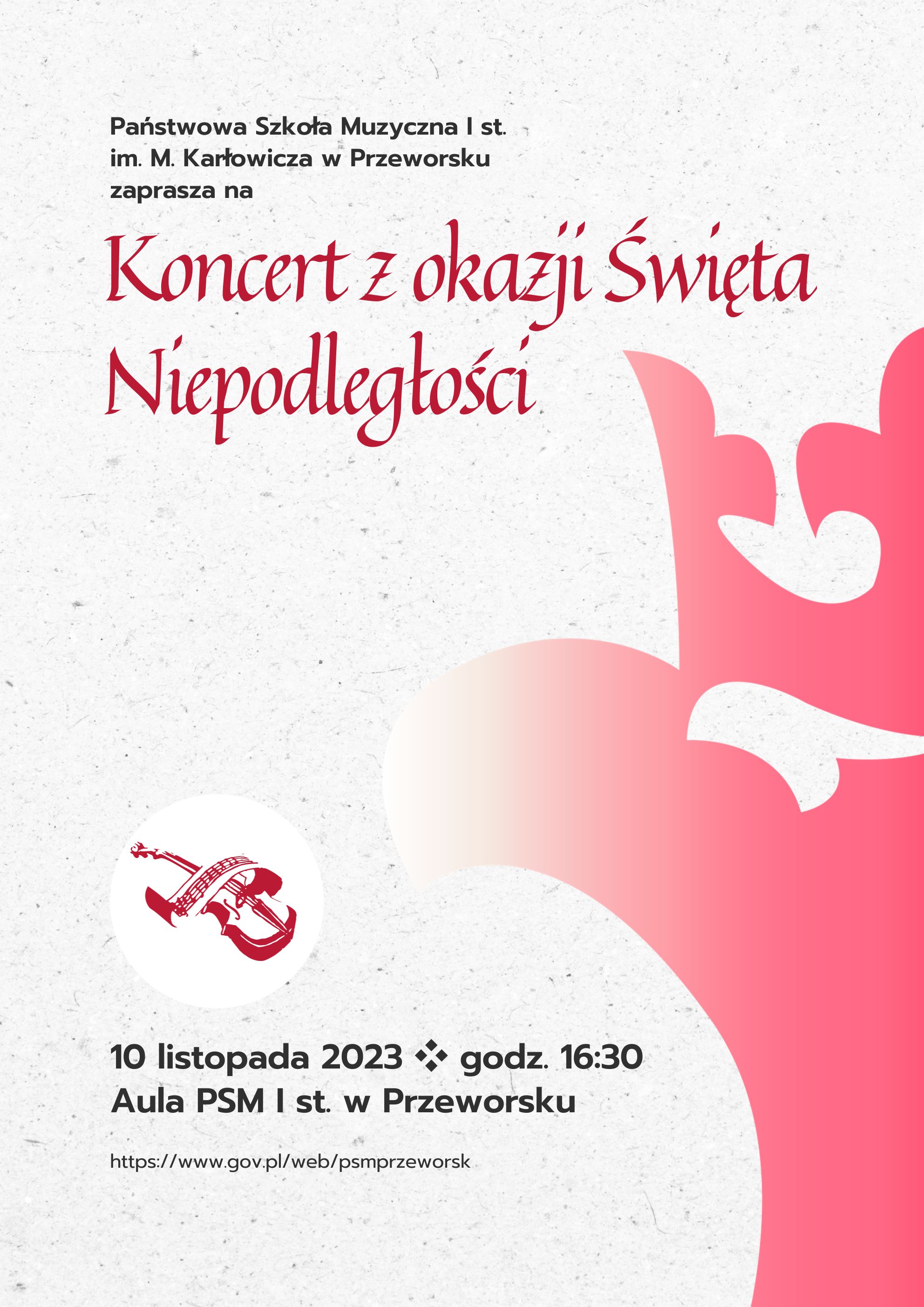 Koncert z okazji Święta Niepodległości