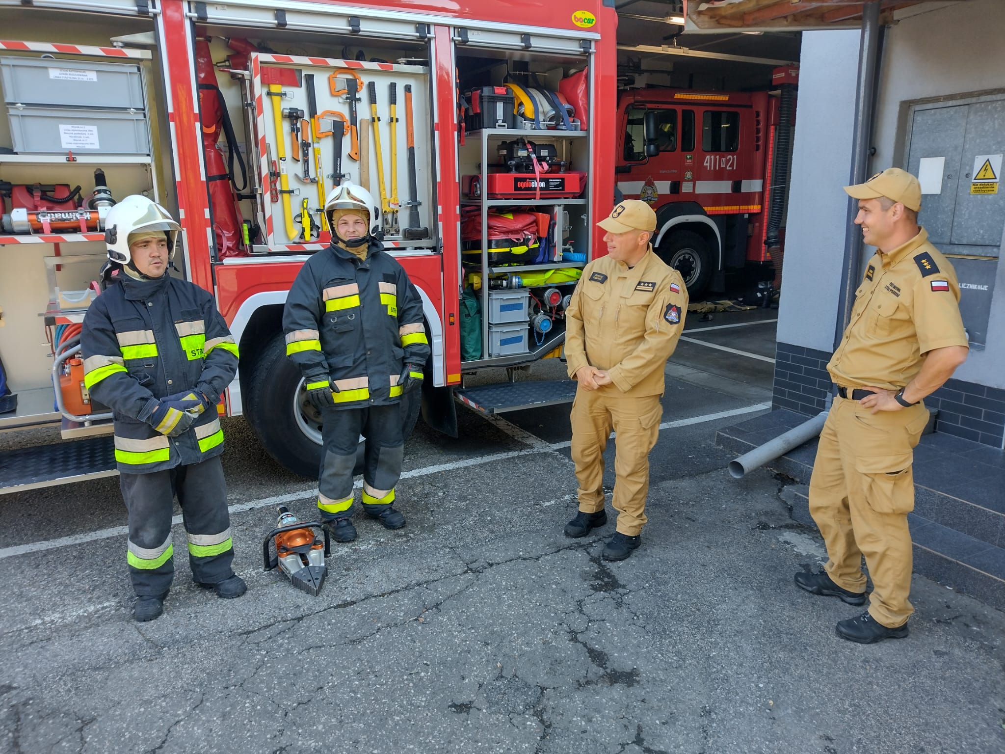 Zakończenie szkolenia podstawowego strażaków ratowników OSP z terenu pow. braniewskiego.