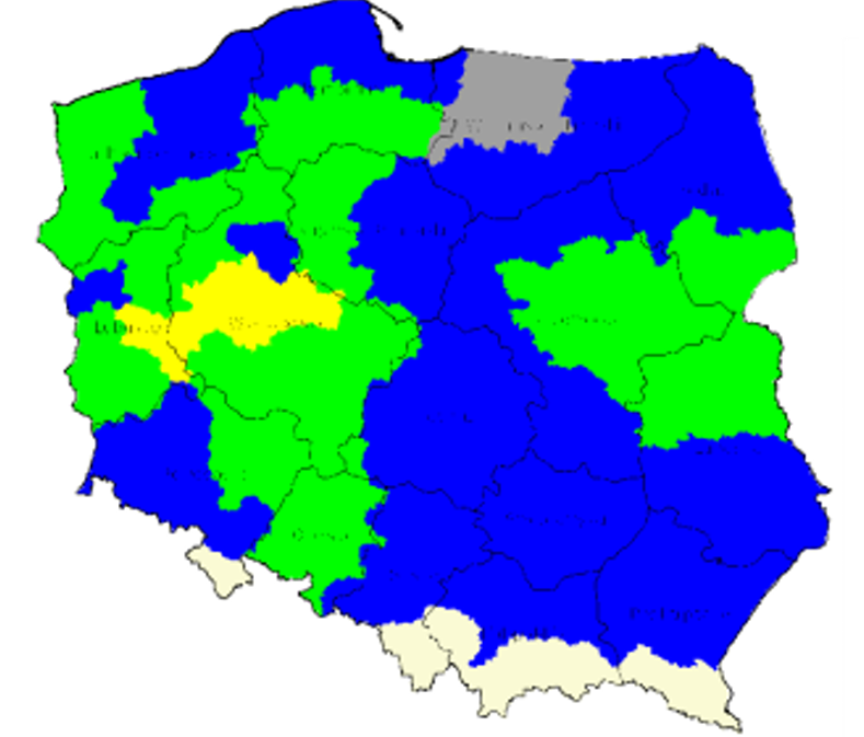 Zagrożenia pożarowe w lasach 25 lipca 2026.