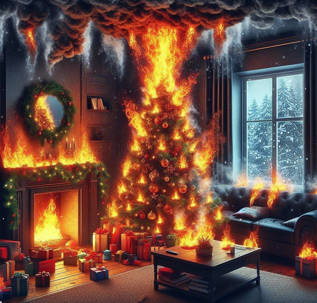 Co zrobić, aby choinka świeciła się a nie paliła