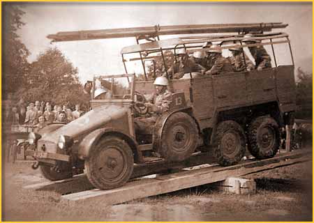 Wyjazd do zdarzenia samochodem pożarniczym