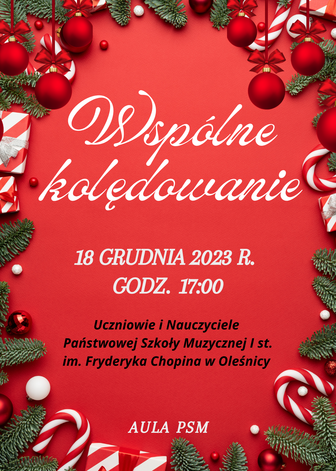 wspólne kolędowanie