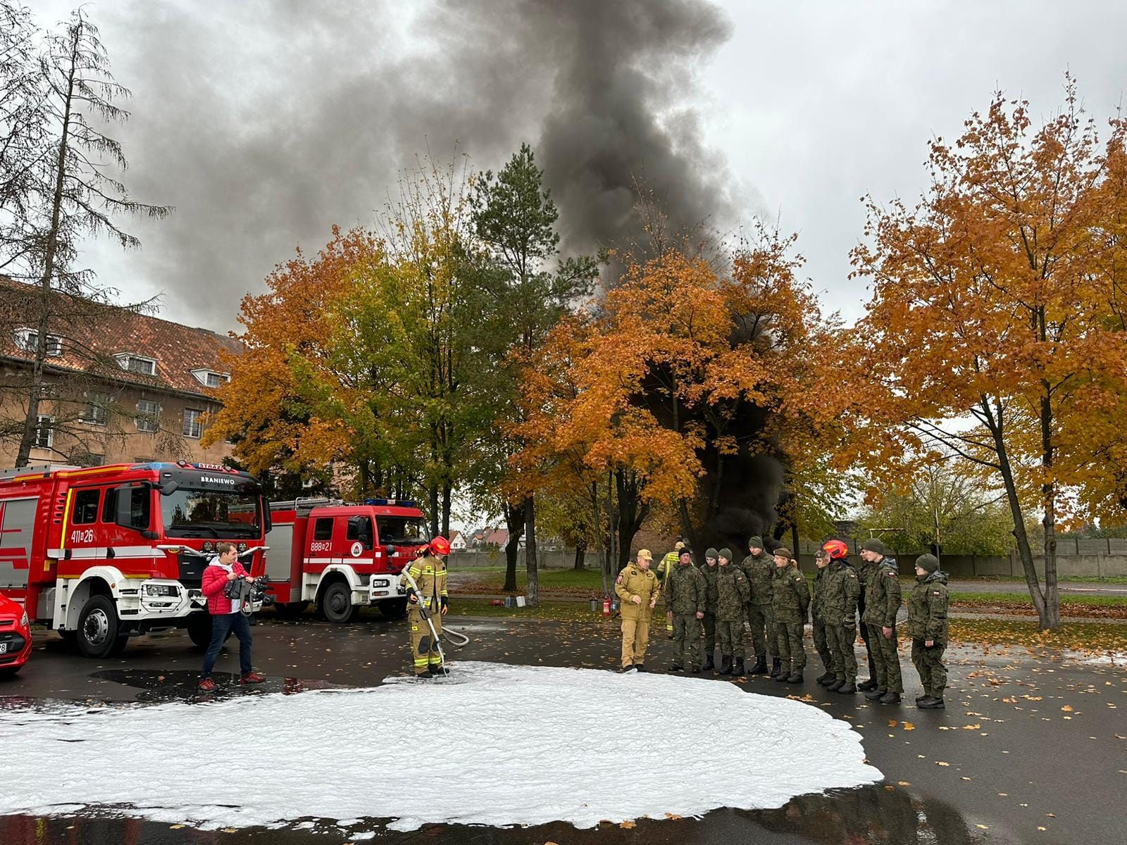 Wspólne ćwiczenia WOT – PSP