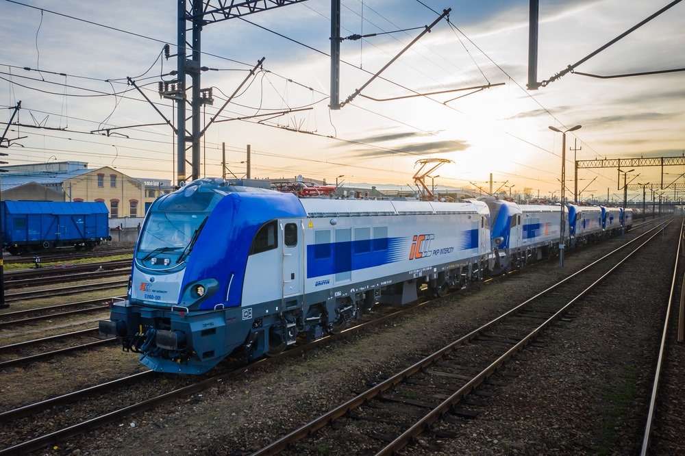 Lokomotywa Griffin wyprodukowana przez Newag