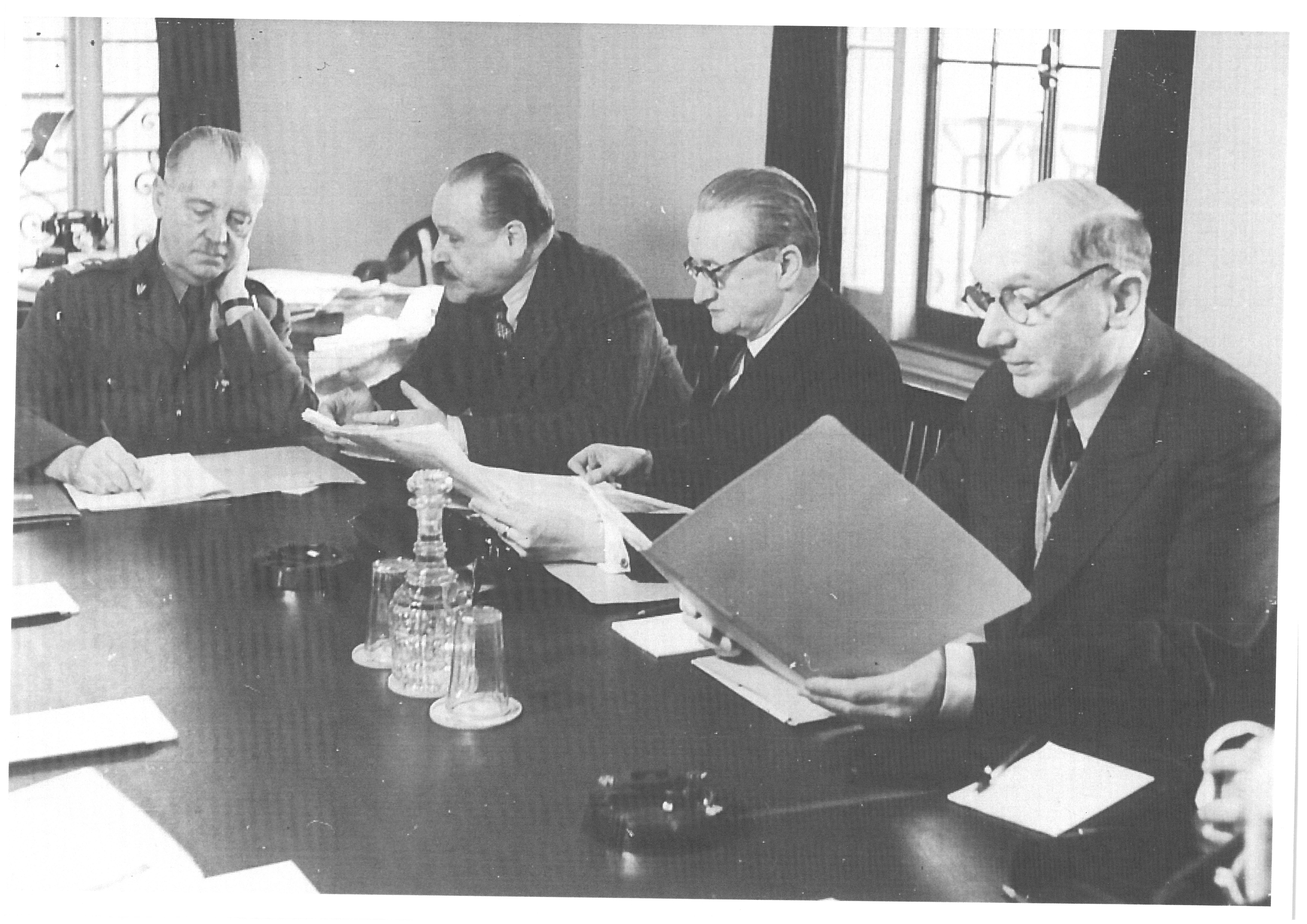 1939년 12월 앙제에서의 정부 회의