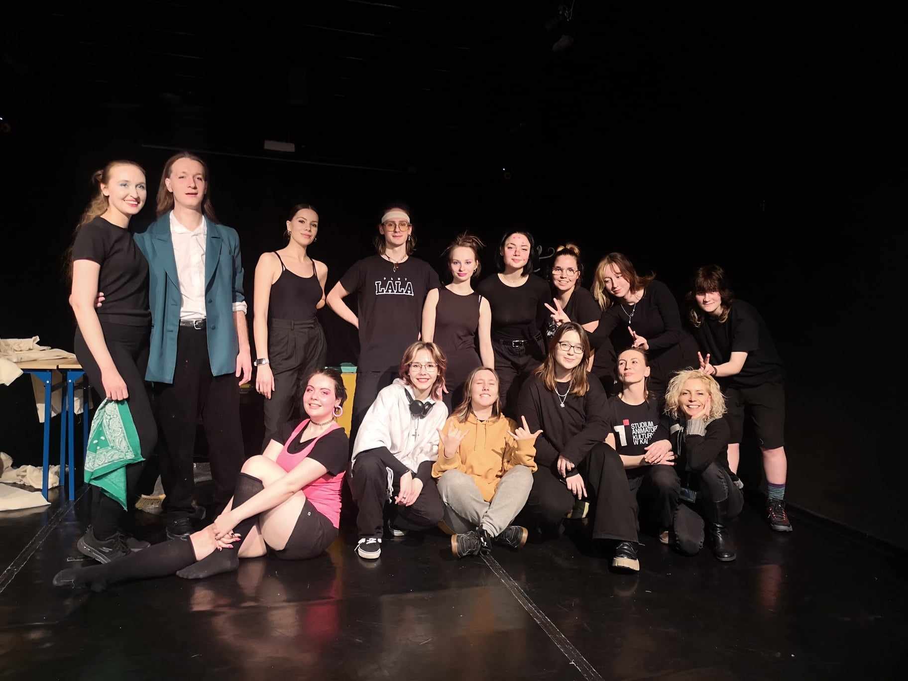 Uczniowie ZSE w Kaliszu na scenie w naszym Studium