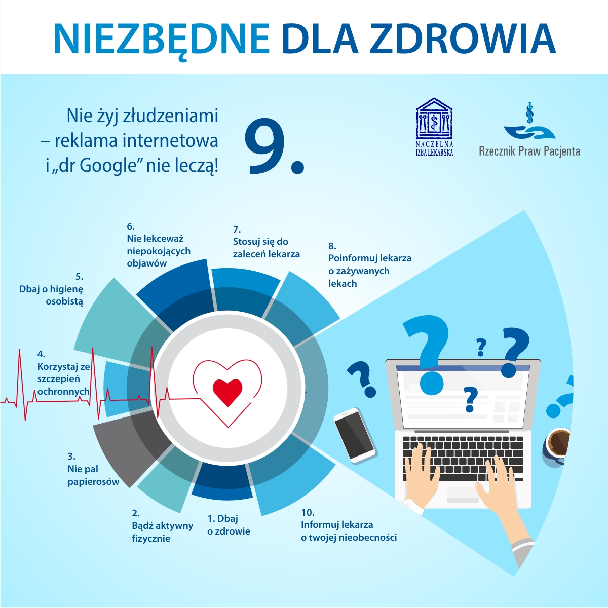 Nie żyj złudzeniami - reklama internetowa i „dr Google” nie leczą!