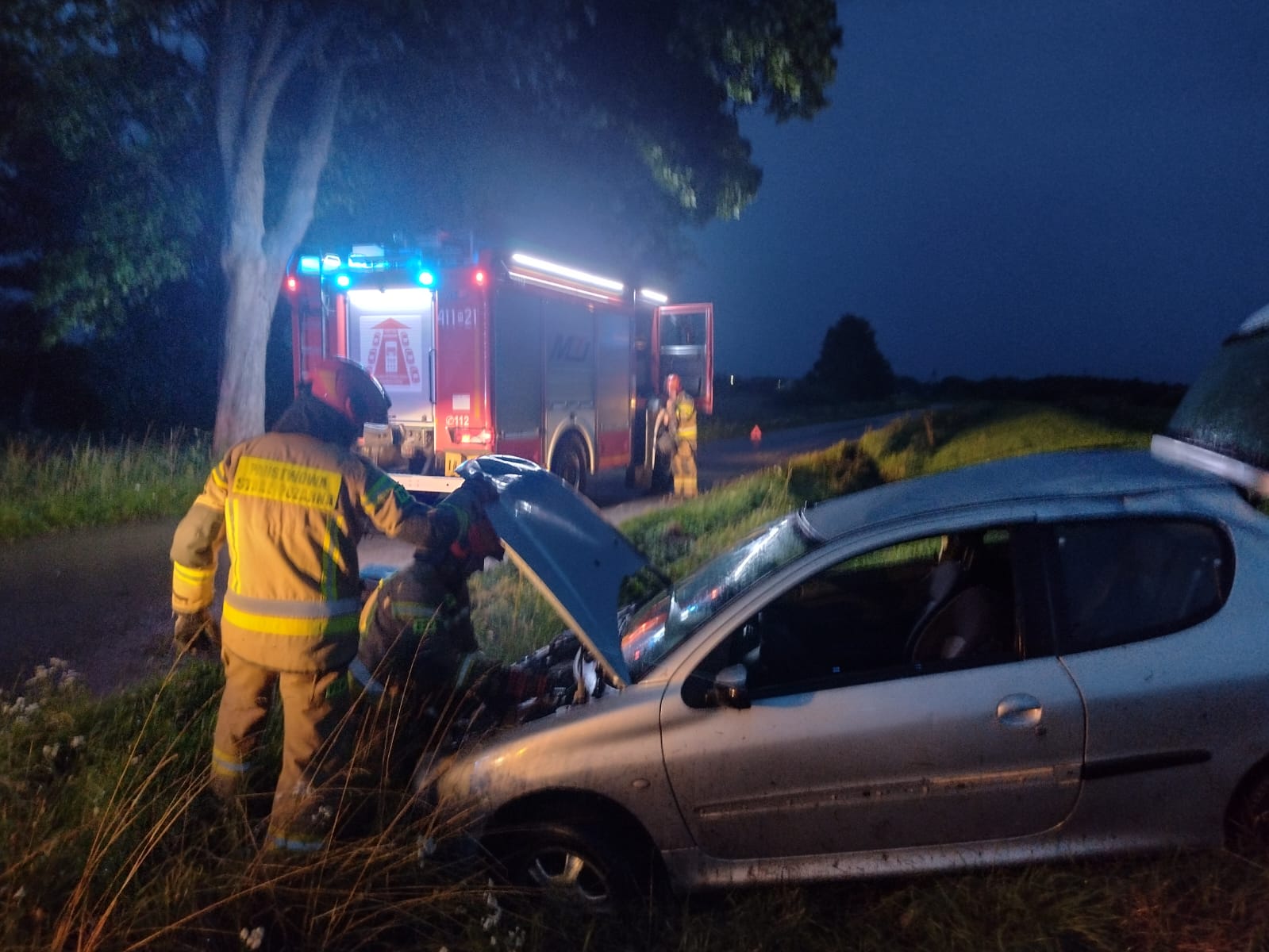 Peugeot w rowie – gm. Braniewo