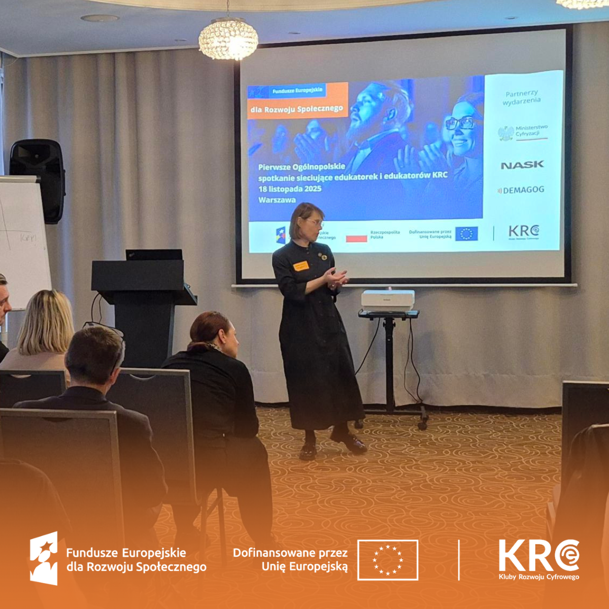  Reprezentantka CPPC podczas prezentacji na wydarzeniu