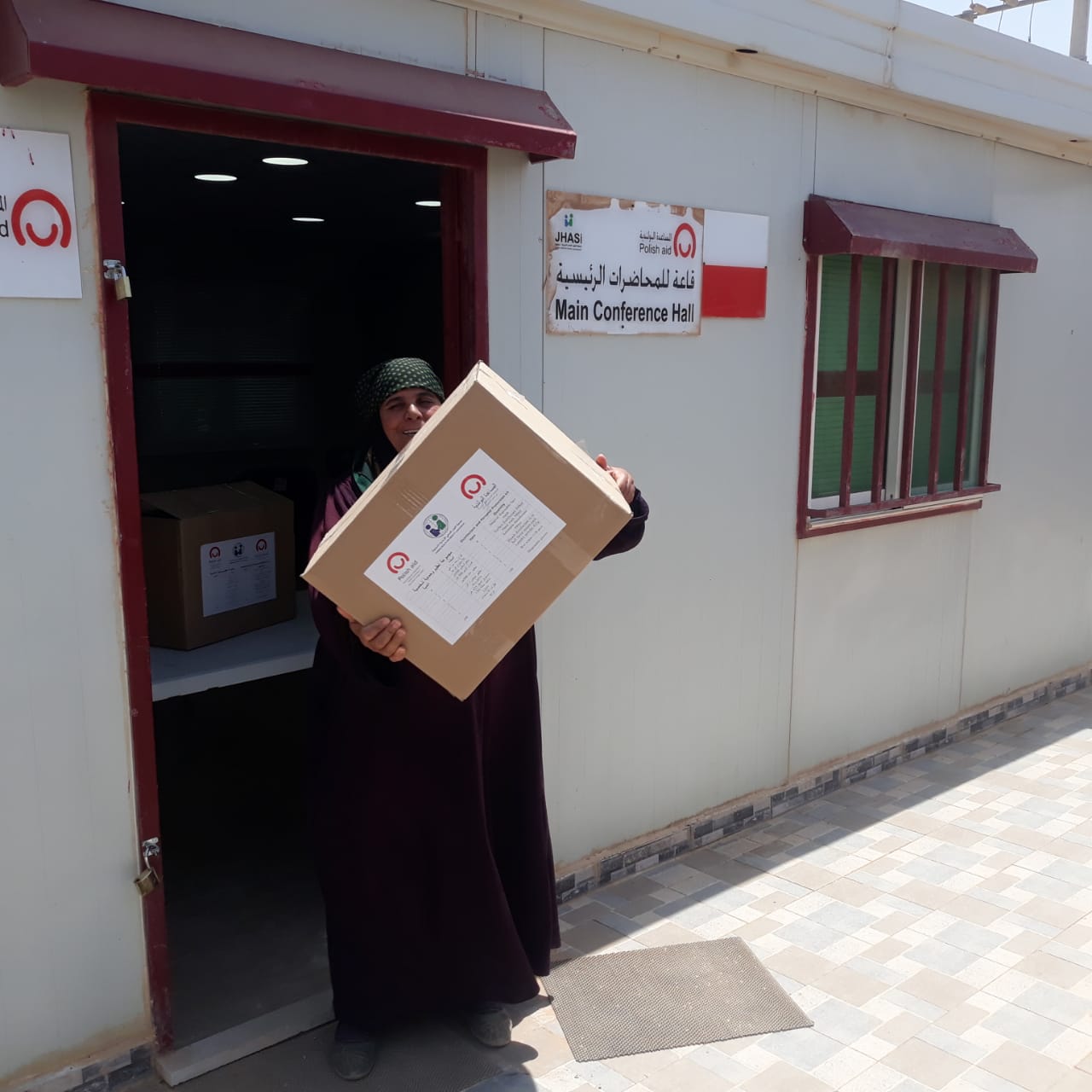 Polish Aid helps to fight the pandemic in the Zaatari refugee camp